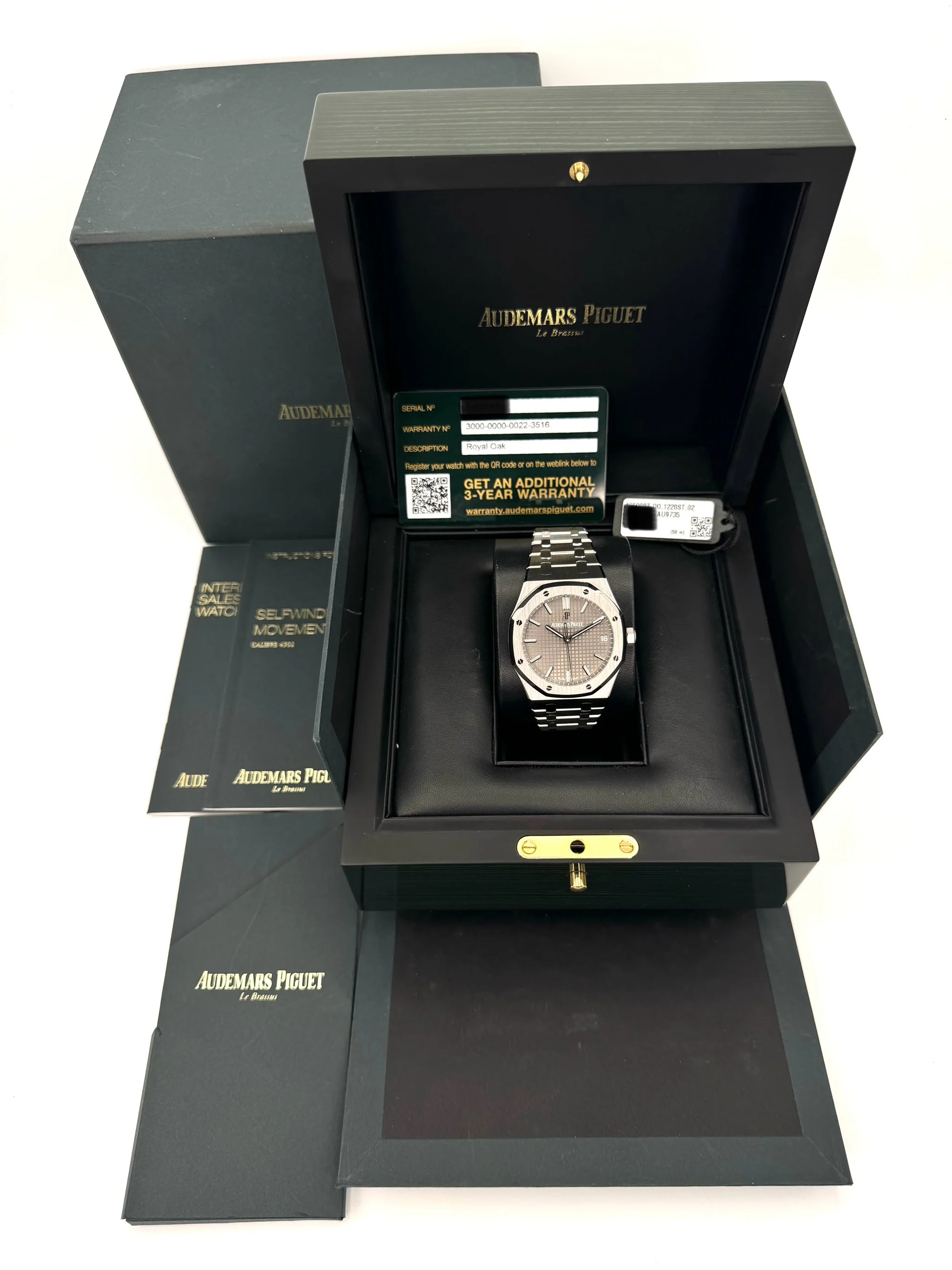 2020 Audemars Piguet Royal Oak 41mm 15500ST Grey Dial - Image 12
