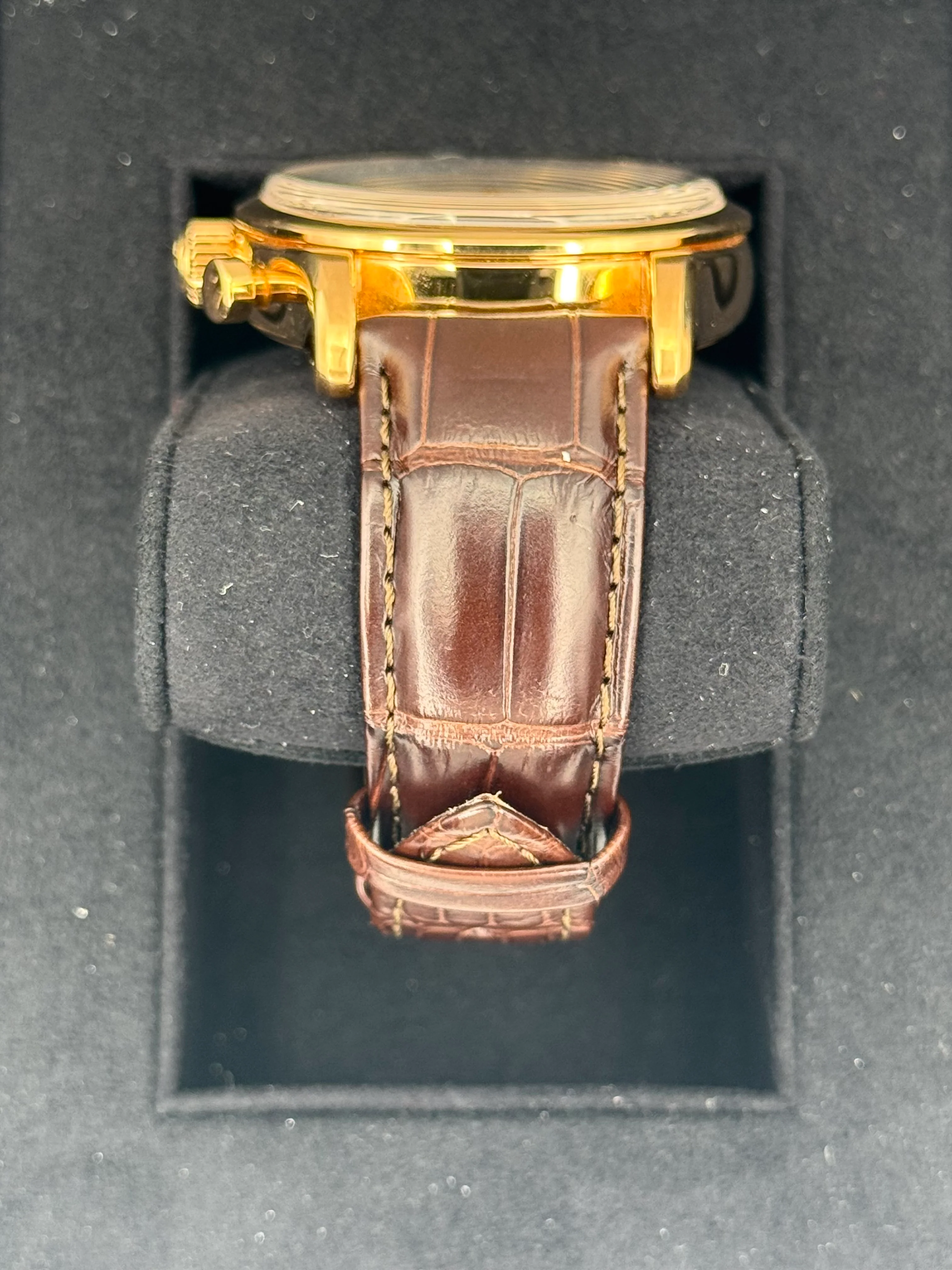 2020 Carl F. Bucherer Manero Flyback 43mm Rose Gold Silver Dial - Image 4