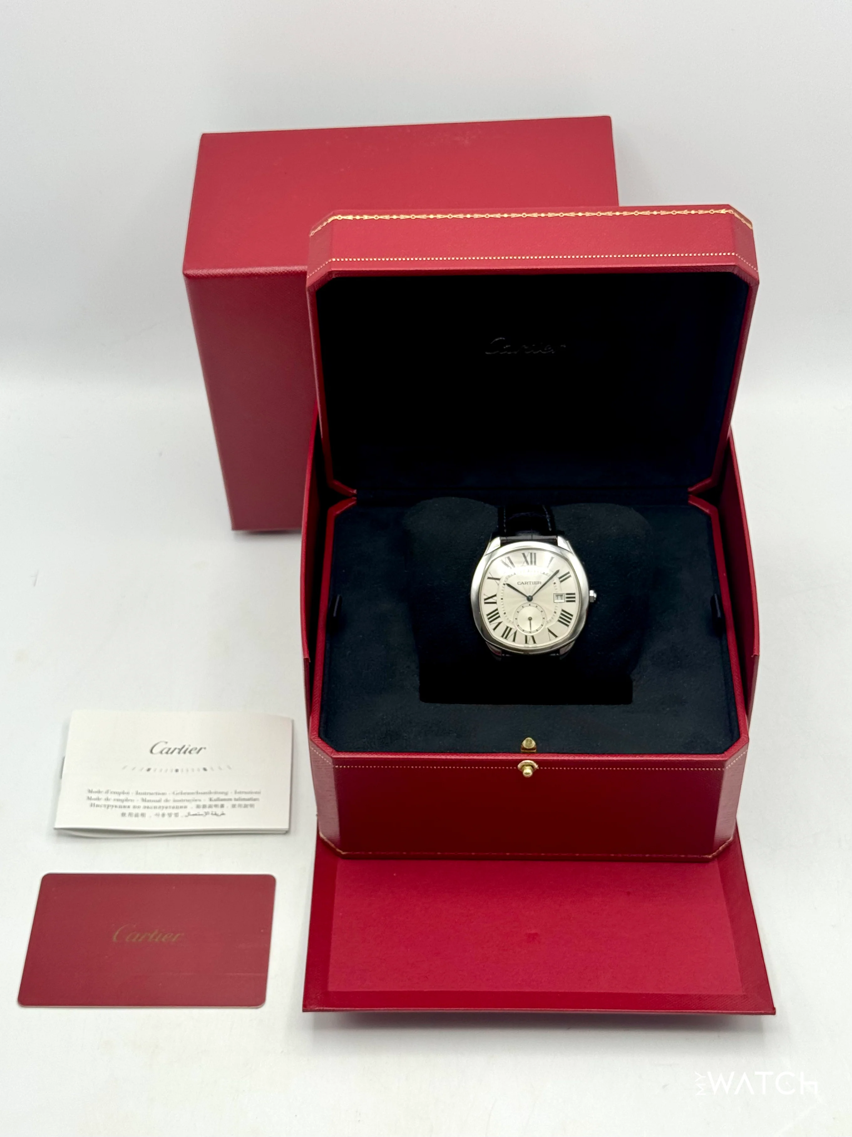 2020 Cartier Drive De Cartier 40mm WSNM0004 Stainless Steel White Dial - Image 11