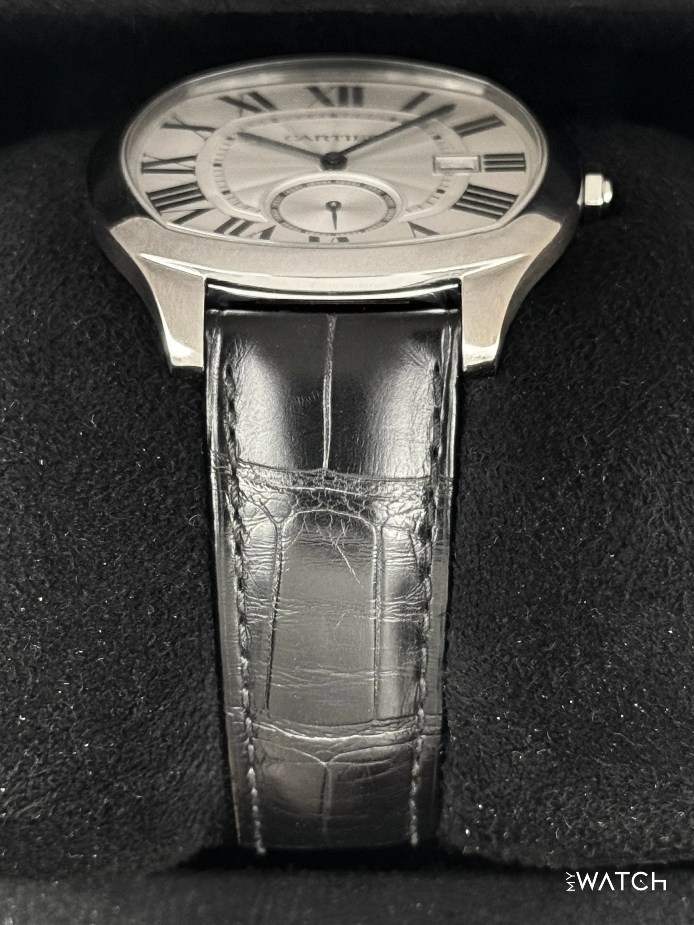 2020 Cartier Drive De Cartier 40mm WSNM0004 Stainless Steel White Dial - Image 3