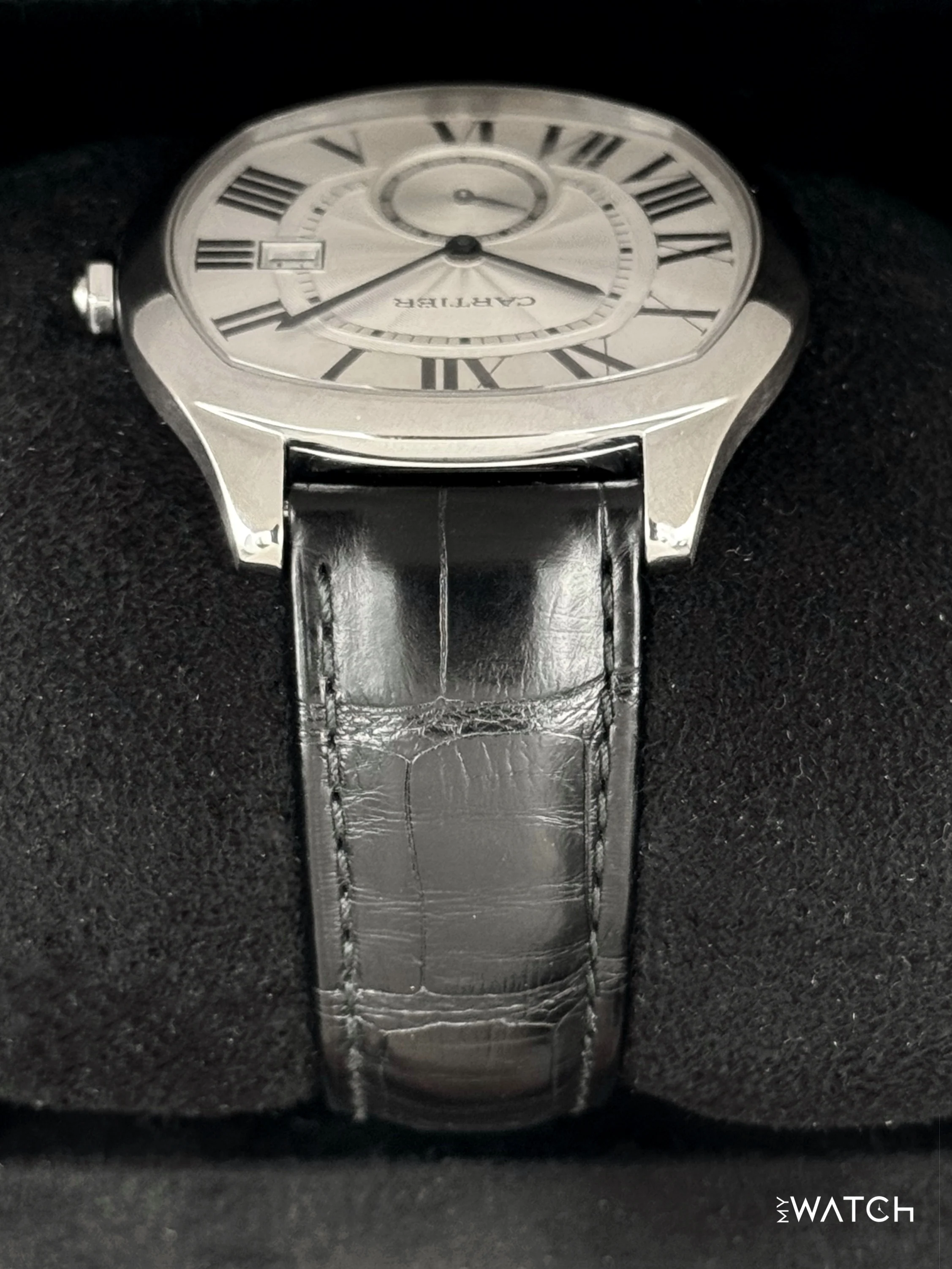 2020 Cartier Drive De Cartier 40mm WSNM0004 Stainless Steel White Dial - Image 4