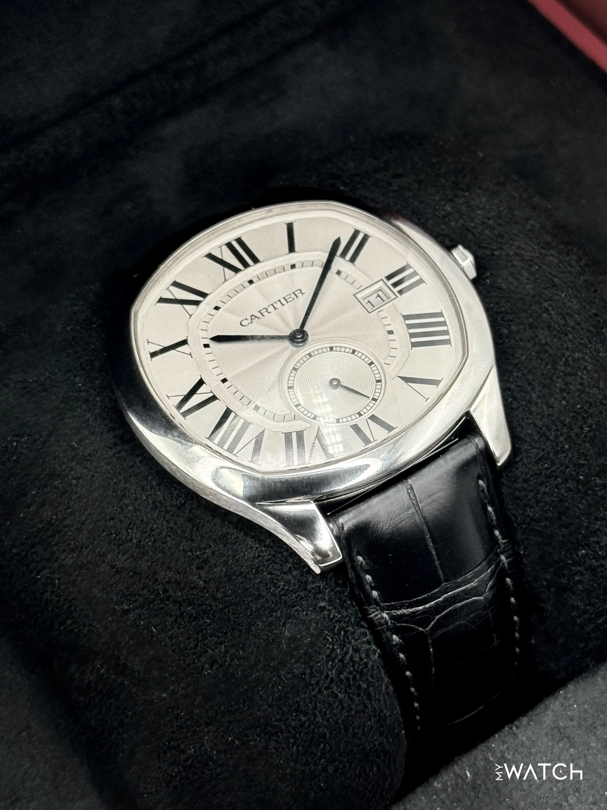 2020 Cartier Drive De Cartier 40mm WSNM0004 Stainless Steel White Dial - Image 6