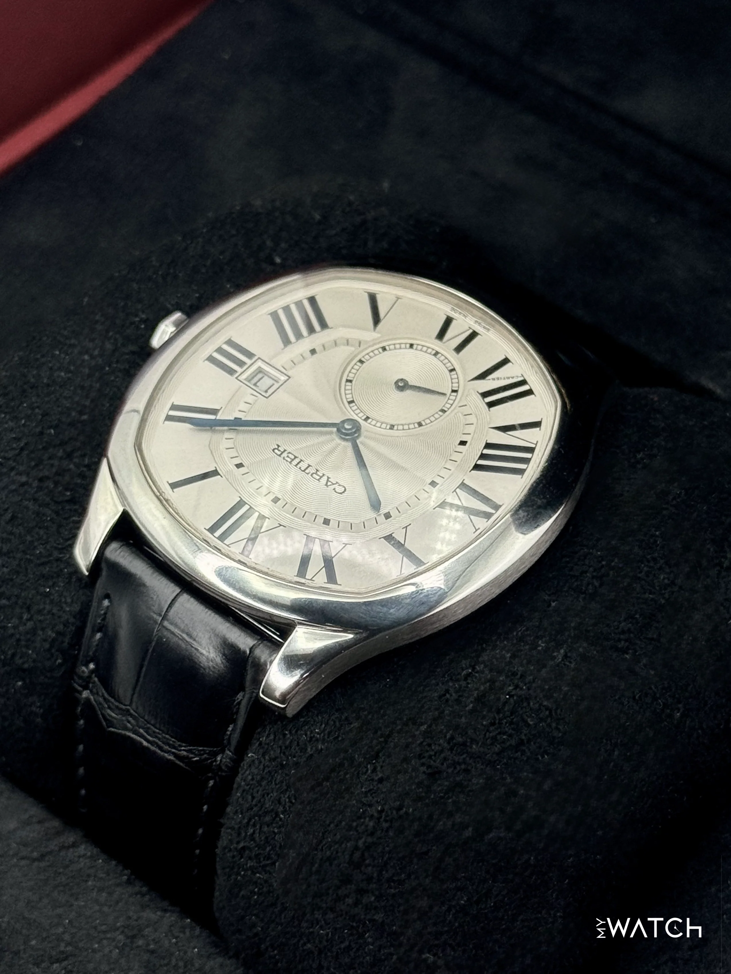 2020 Cartier Drive De Cartier 40mm WSNM0004 Stainless Steel White Dial - Image 7