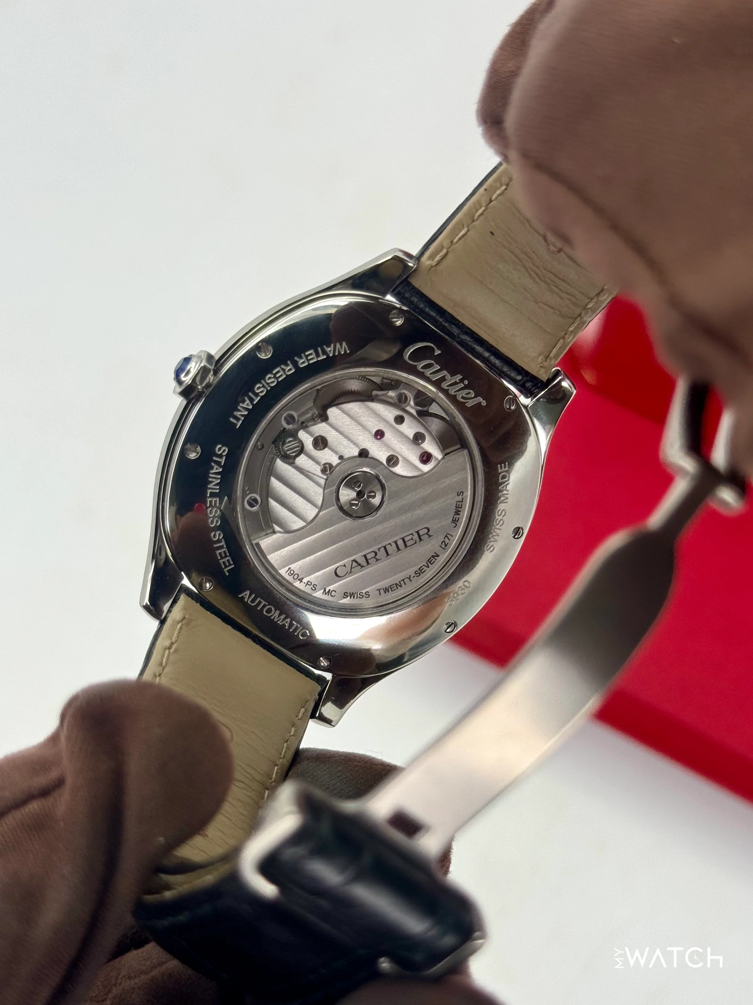 2020 Cartier Drive De Cartier 40mm WSNM0004 Stainless Steel White Dial - Image 9