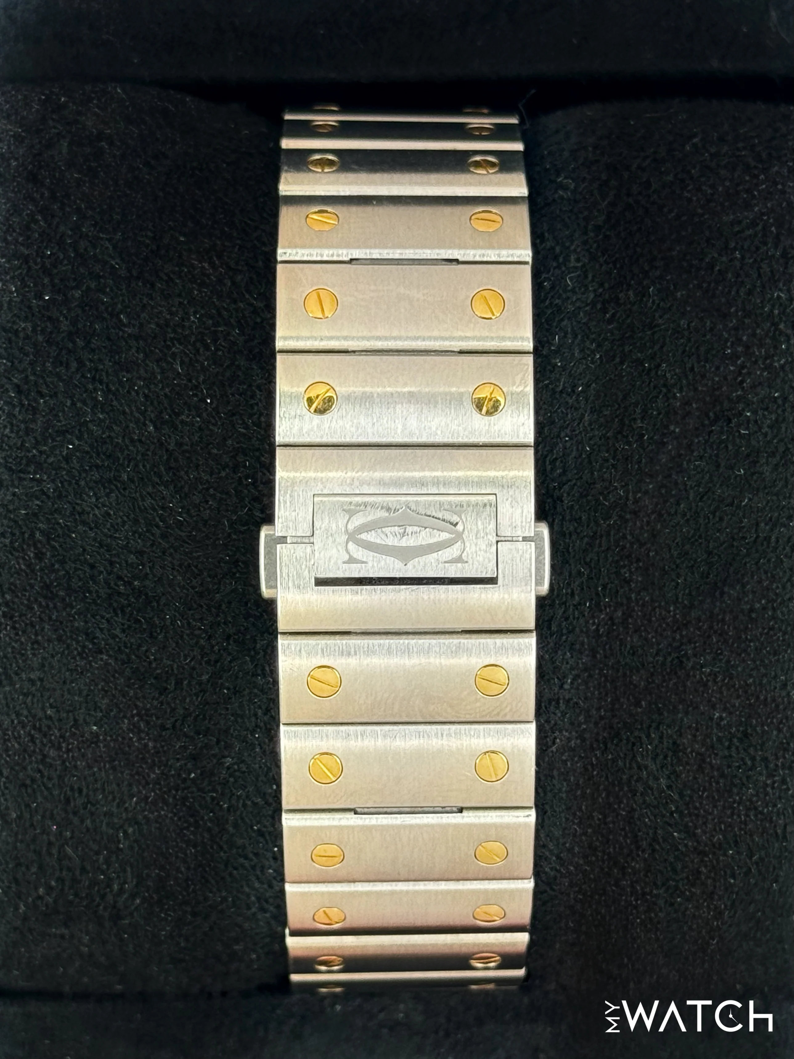 2020 Cartier Santos De Cartier 39.8mm W2SA0009 Two-Tone White Dial - Image 2
