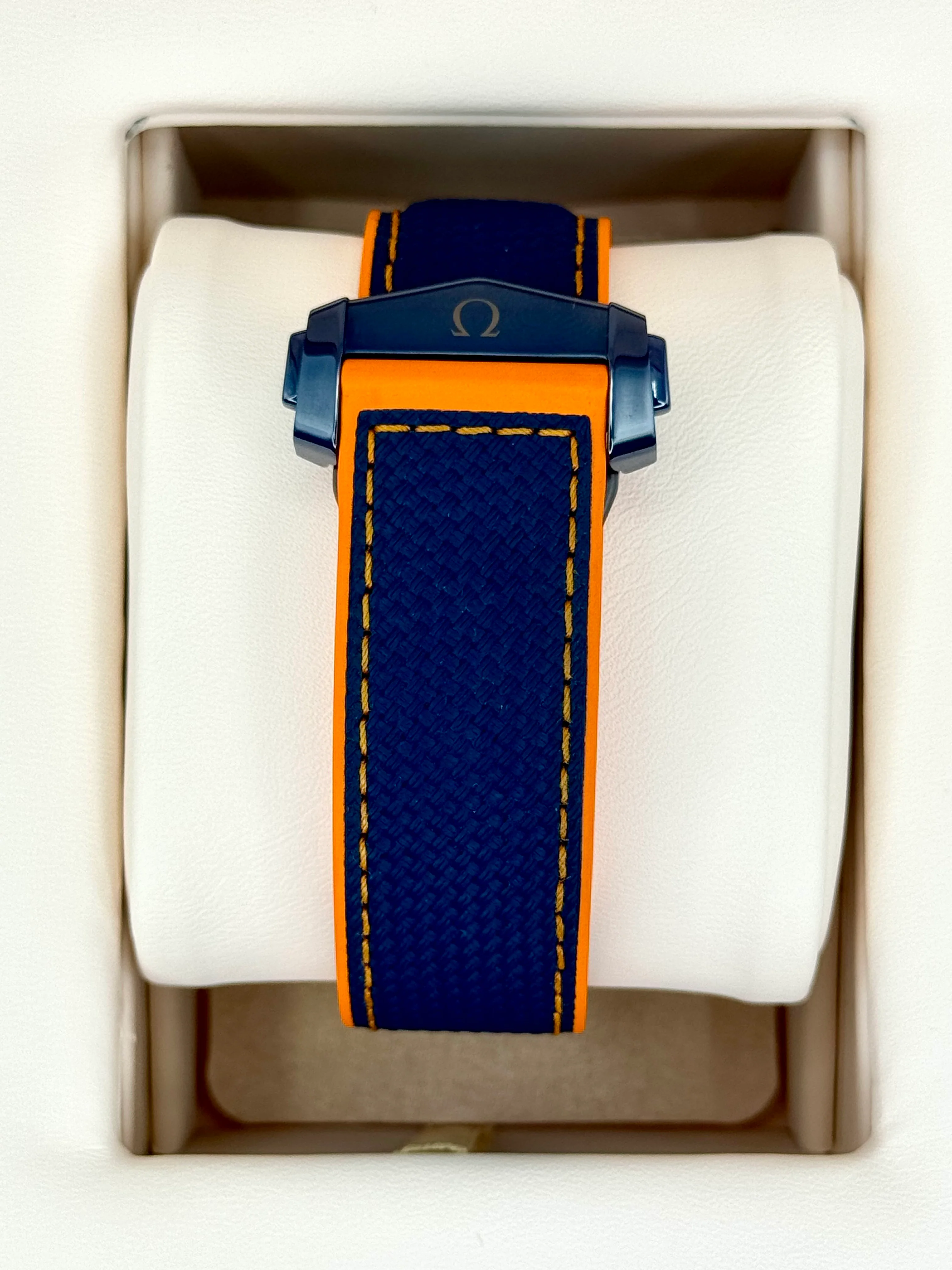 2020 Omega Seamaster Planet Ocean 45.5mm 215.92.46.22.03.001 Blue Dial - Image 2