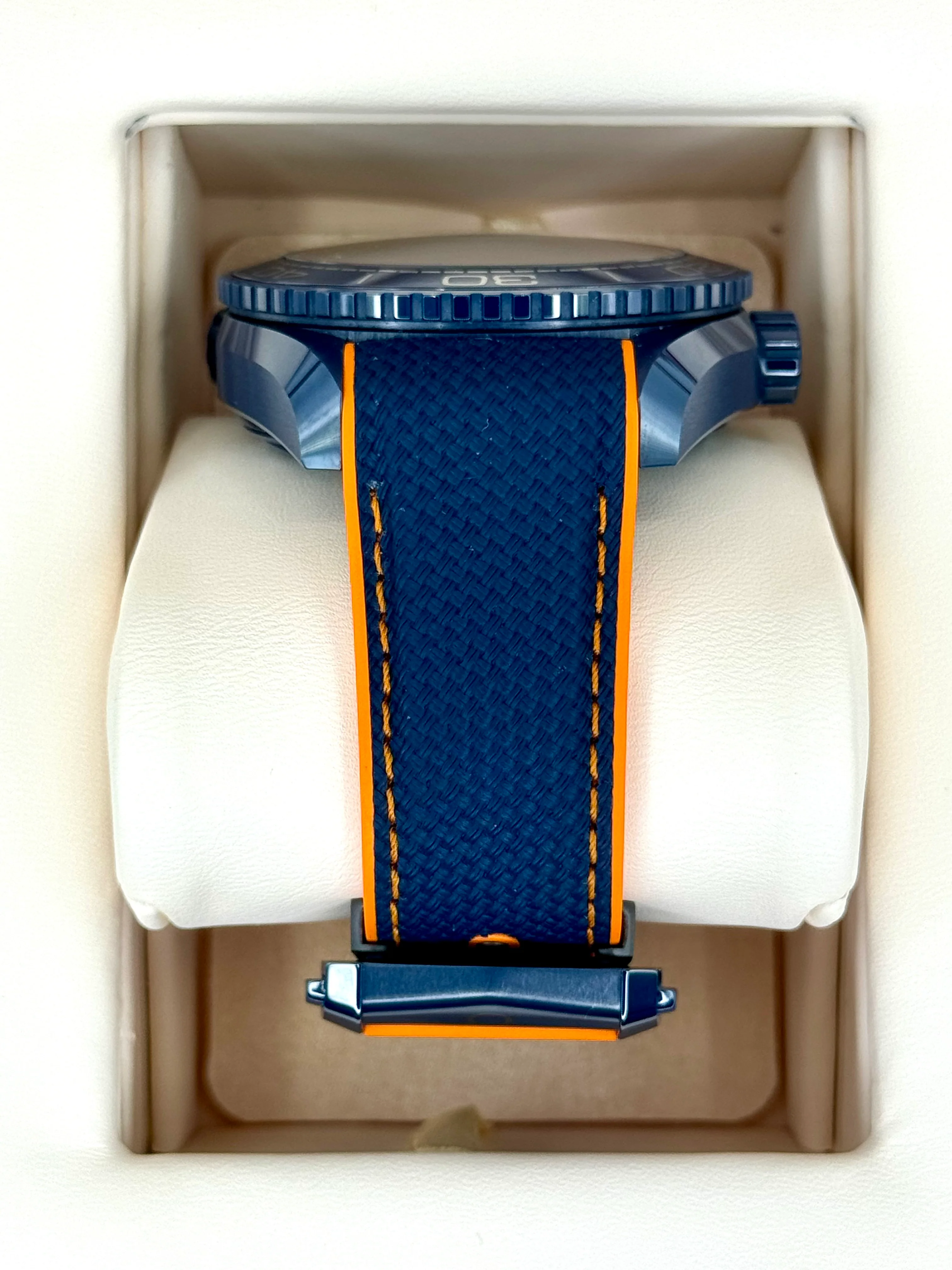 2020 Omega Seamaster Planet Ocean 45.5mm 215.92.46.22.03.001 Blue Dial - Image 3