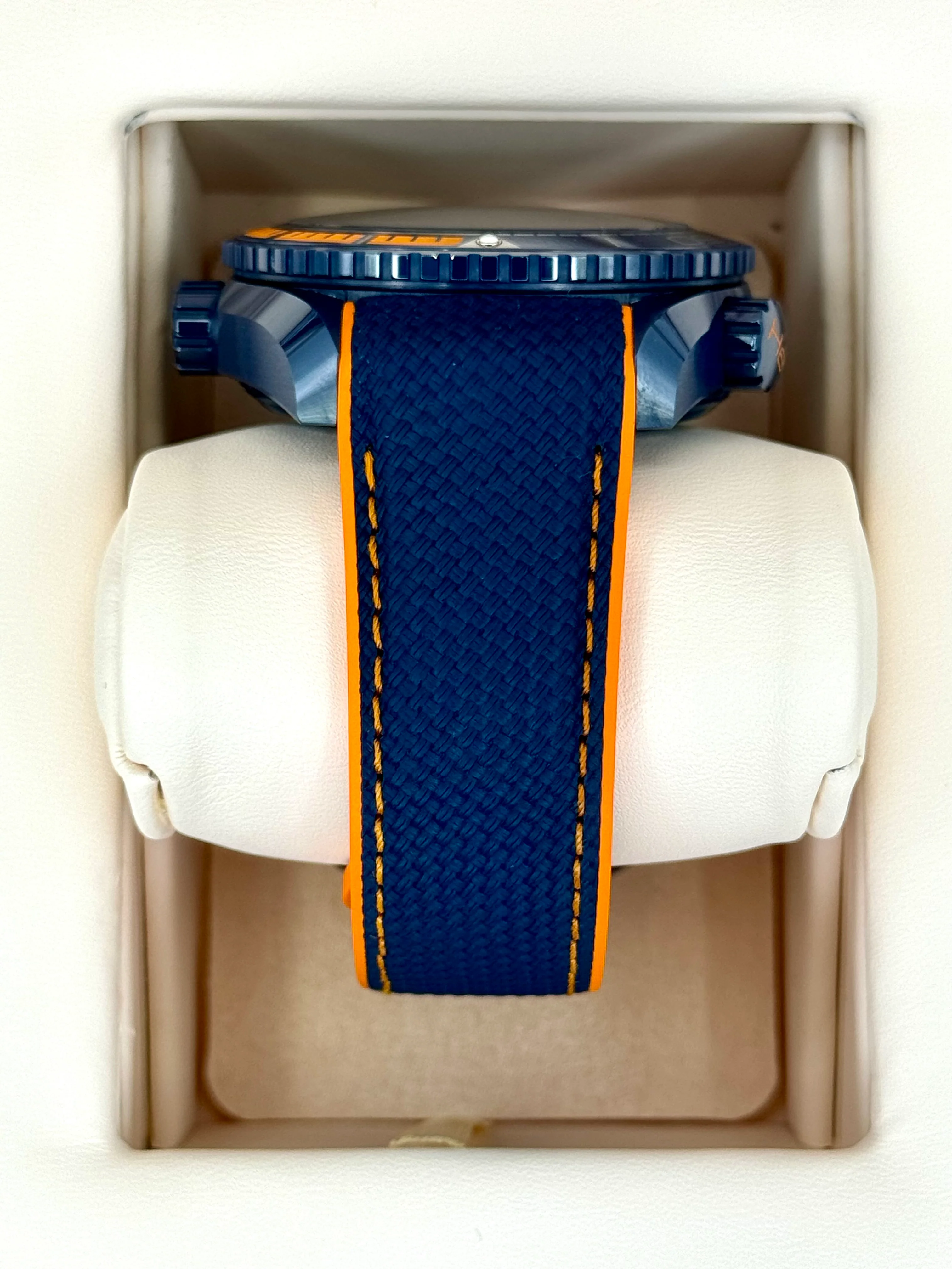 2020 Omega Seamaster Planet Ocean 45.5mm 215.92.46.22.03.001 Blue Dial - Image 4