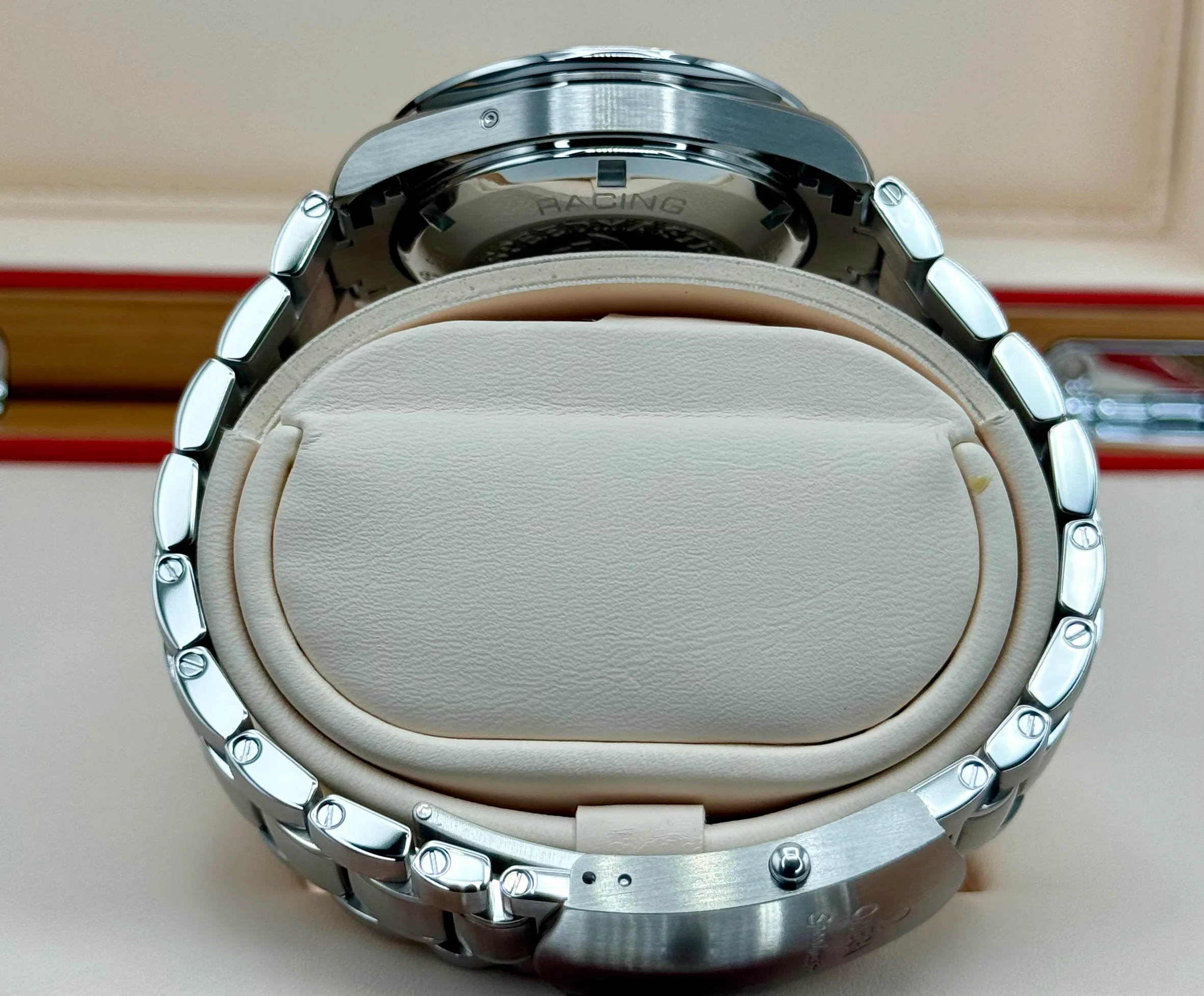 2020 Omega Speeedmaster Racing 40mm 326.30.40.5002.001 White Dial - Image 10
