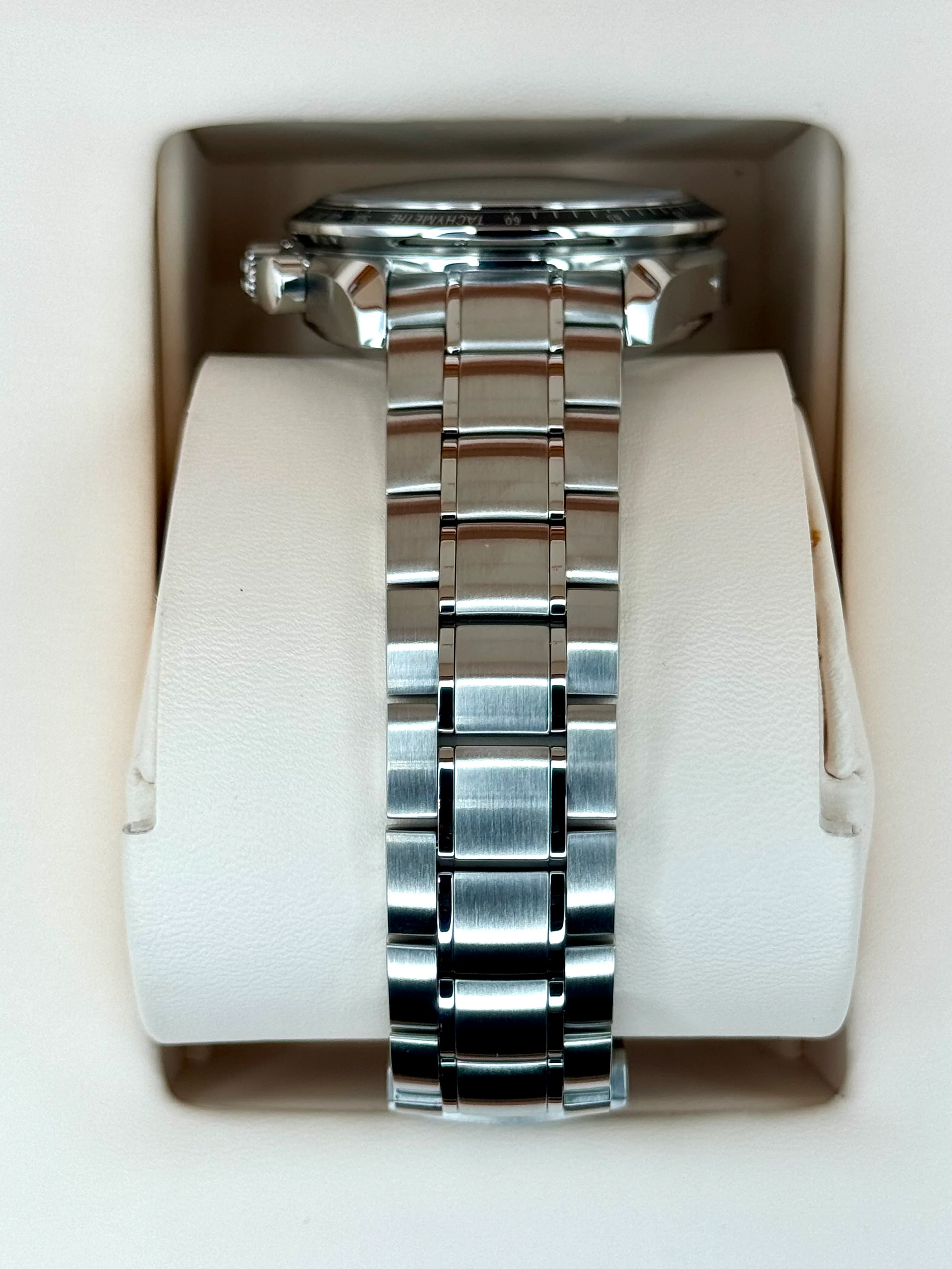 2020 Omega Speeedmaster Racing 40mm 326.30.40.5002.001 White Dial - Image 4
