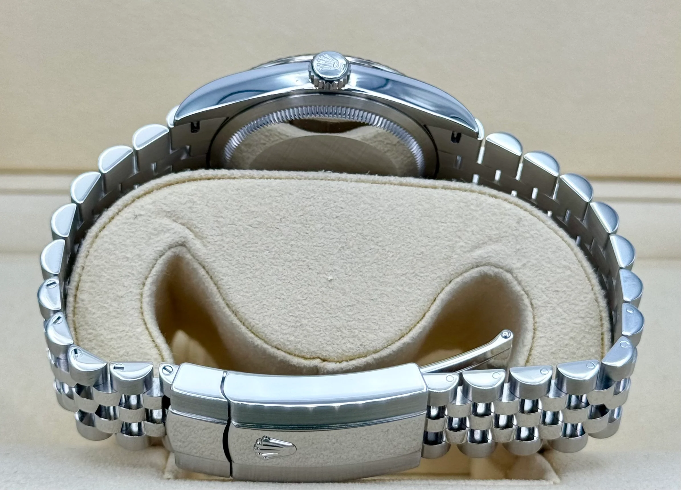 2020 Rolex Datejust 36mm 126234 Stainless Steel Jubilee Blue Dial - Image 9
