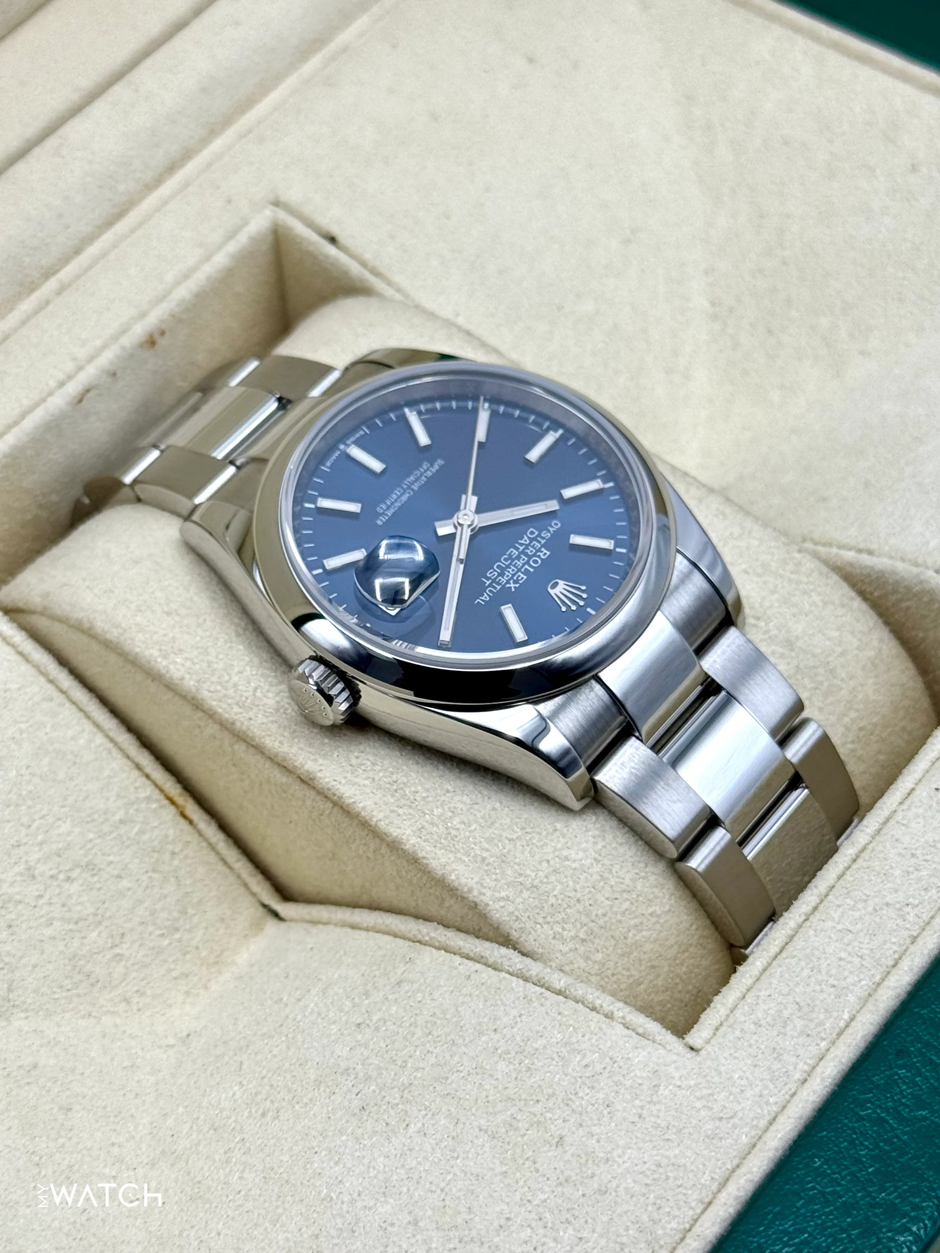 2020 Rolex Datejust 36mm 126200 Stainless Steel Oyster Blue Dial - Image 8