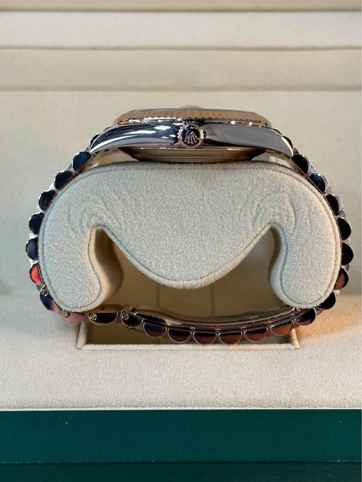 2020 Rolex Day-Date 40mm 228235 Presidential Rose Gold Sundust Dial - Image 6
