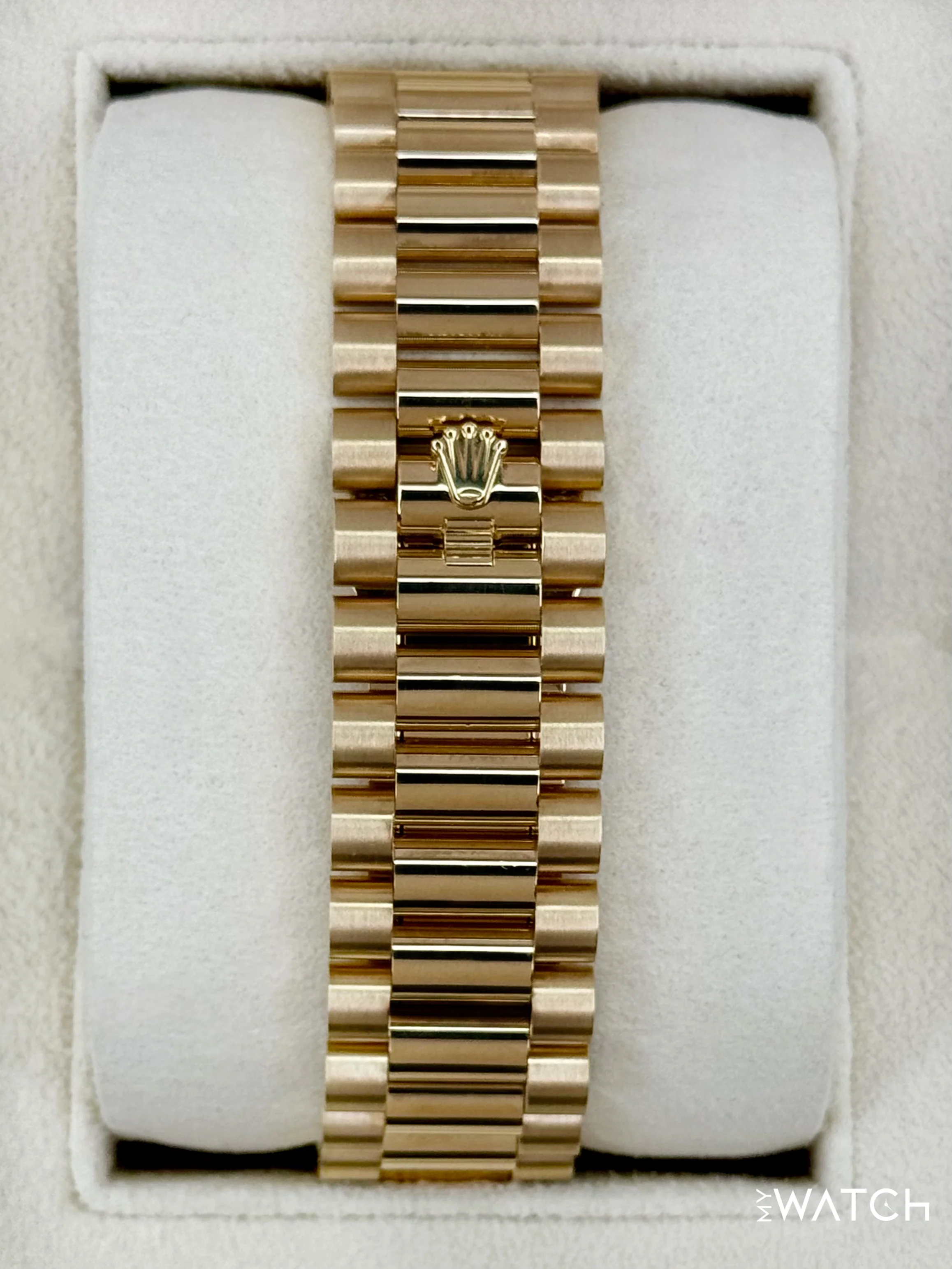 2020 Rolex Day-Date 40mm 228348RBR Presidential Champagne Baguette Dial - Image 2