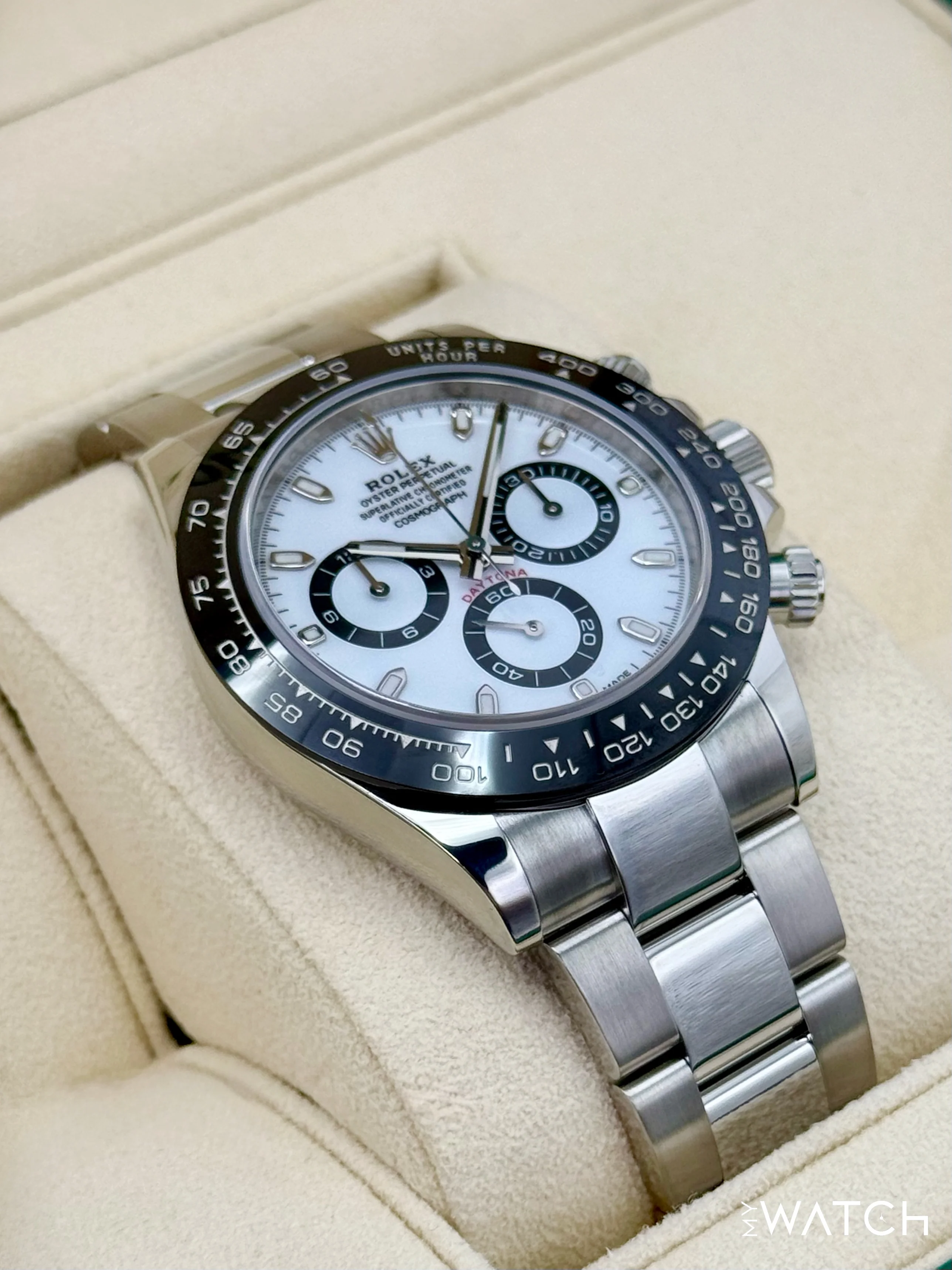 2020 Rolex Daytona 40mm 116500LN Stainless Steel Panda Dial - Image 6