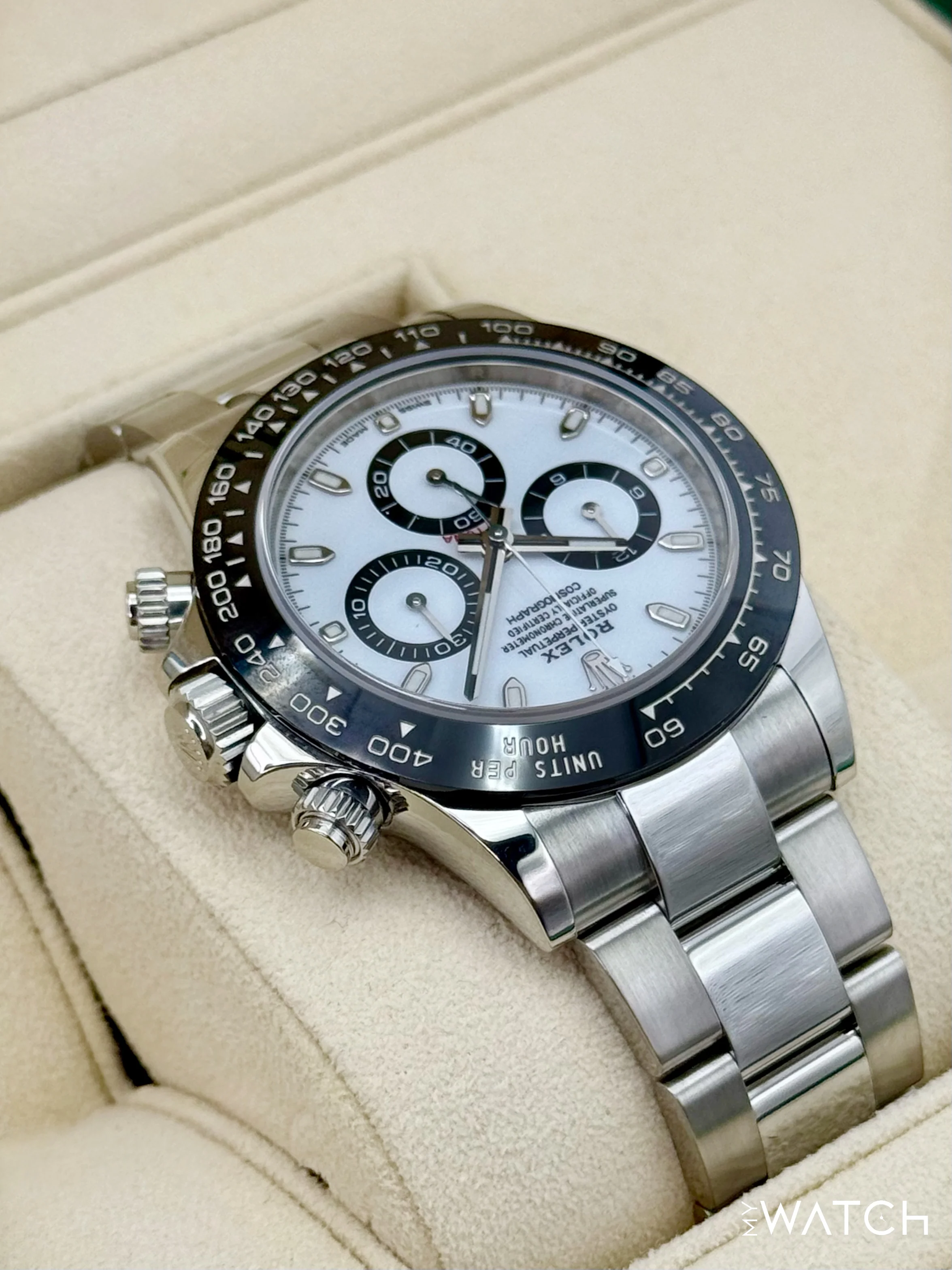 2020 Rolex Daytona 40mm 116500LN Stainless Steel Panda Dial - Image 8