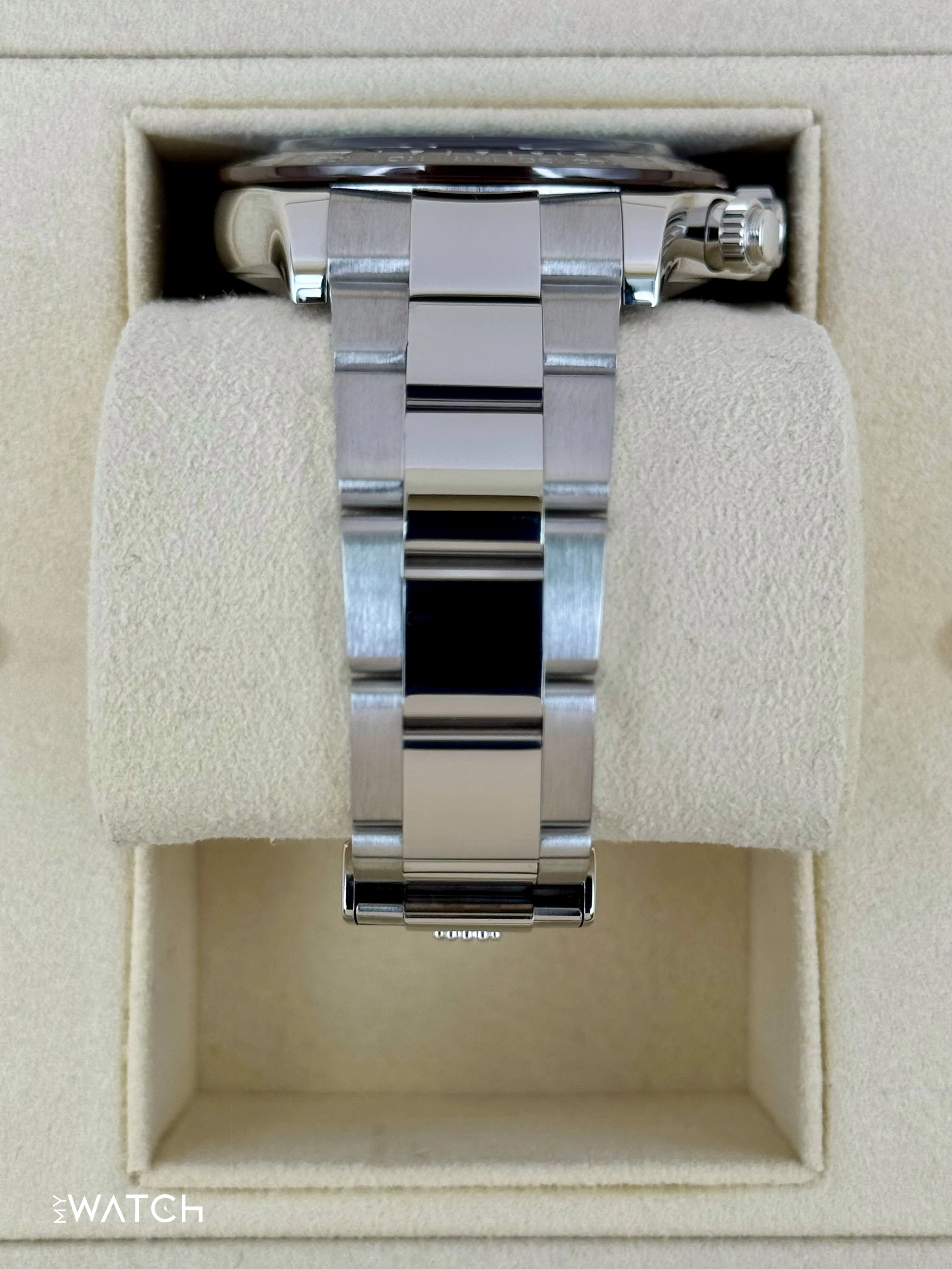 2020 Rolex Daytona 40mm 116506 Platinum Ice Blue Diamond Baguette Dial - Image 4