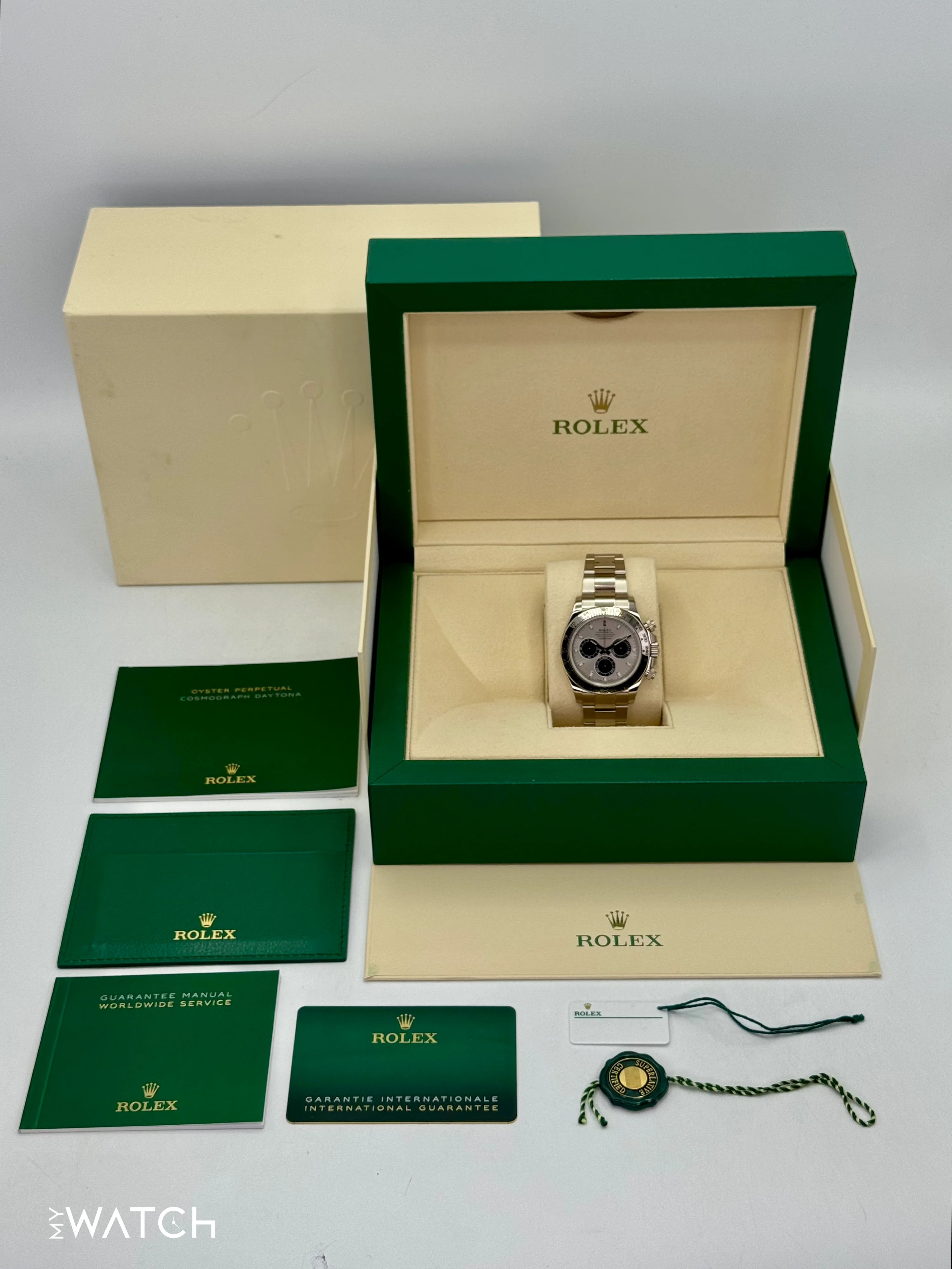 2020 Rolex Daytona "Ghost" 40mm 116509 White Gold Silver Dial - Image 10