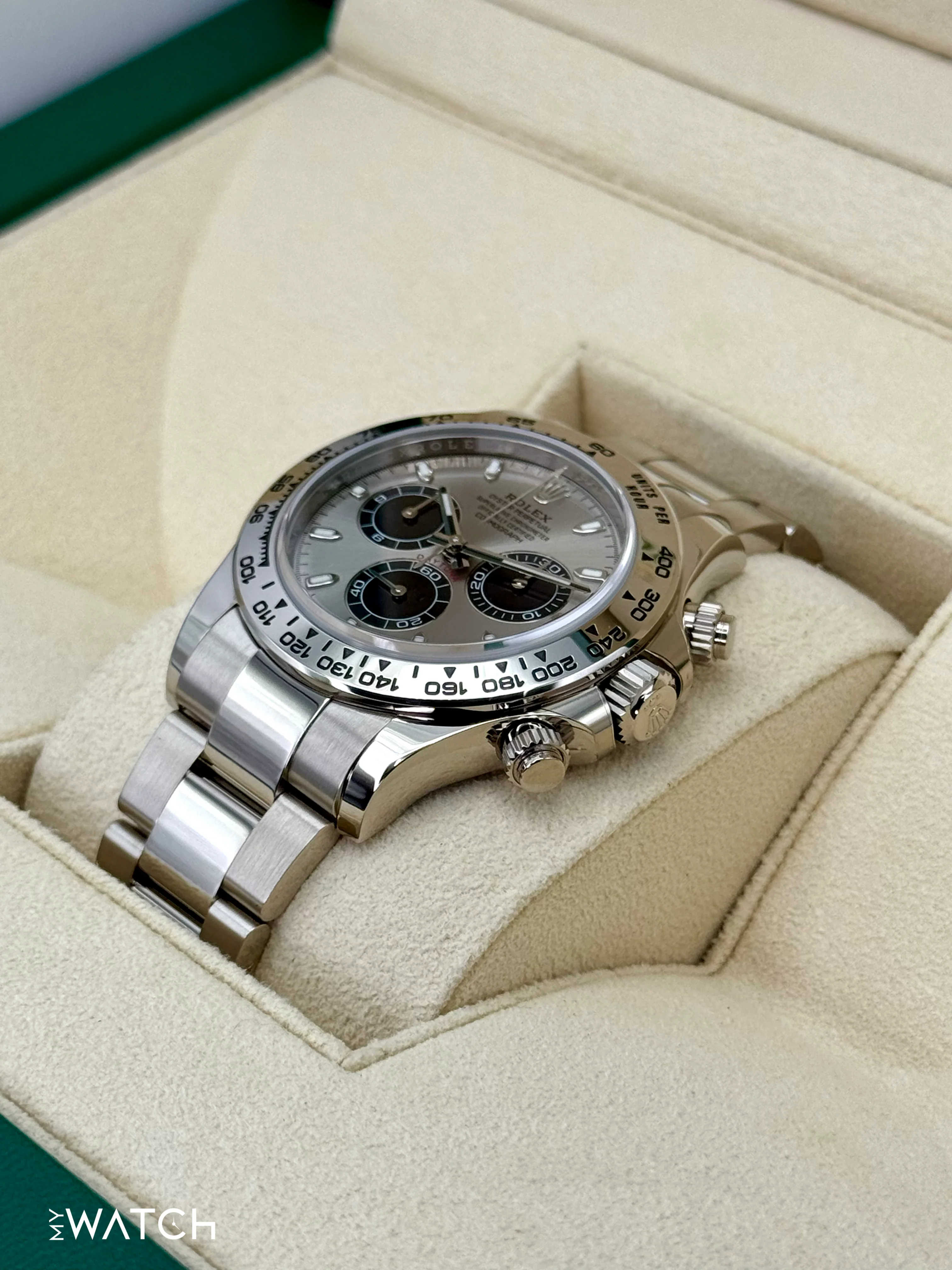 2020 Rolex Daytona "Ghost" 40mm 116509 White Gold Silver Dial - Image 5