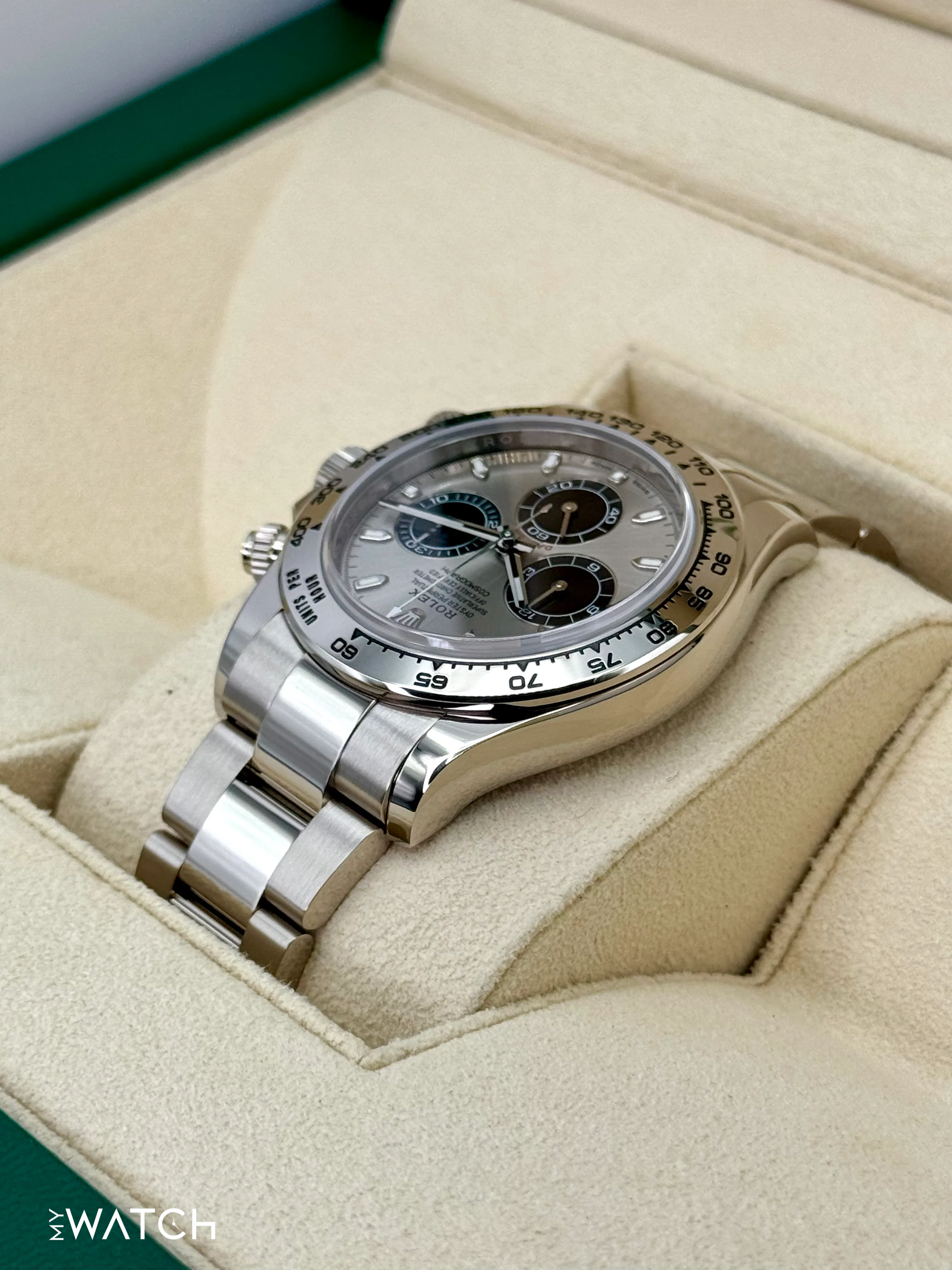 2020 Rolex Daytona "Ghost" 40mm 116509 White Gold Silver Dial - Image 7