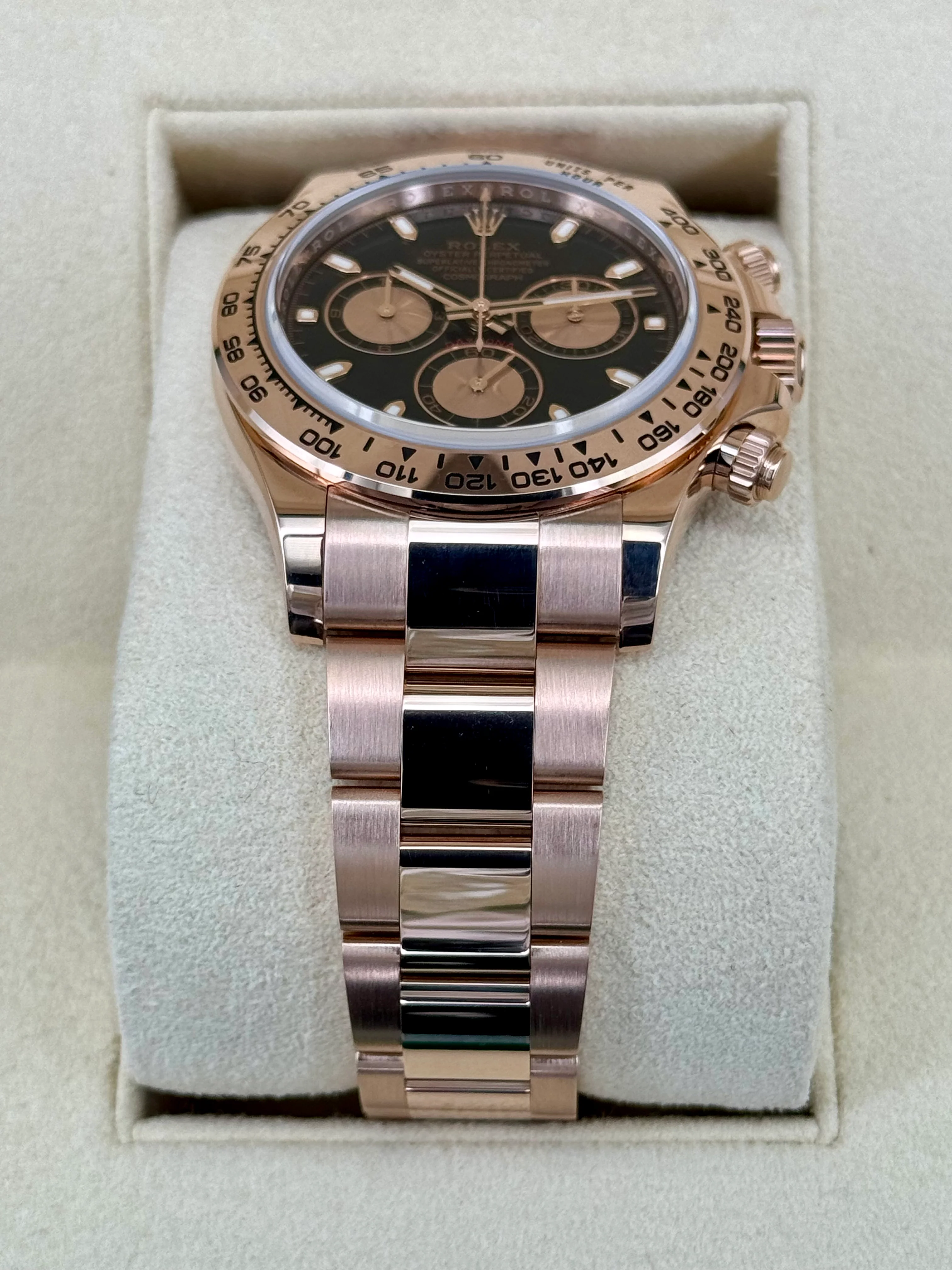 2020 Rolex Daytona 40mm116505 Rose Gold Black Dial - Image 3
