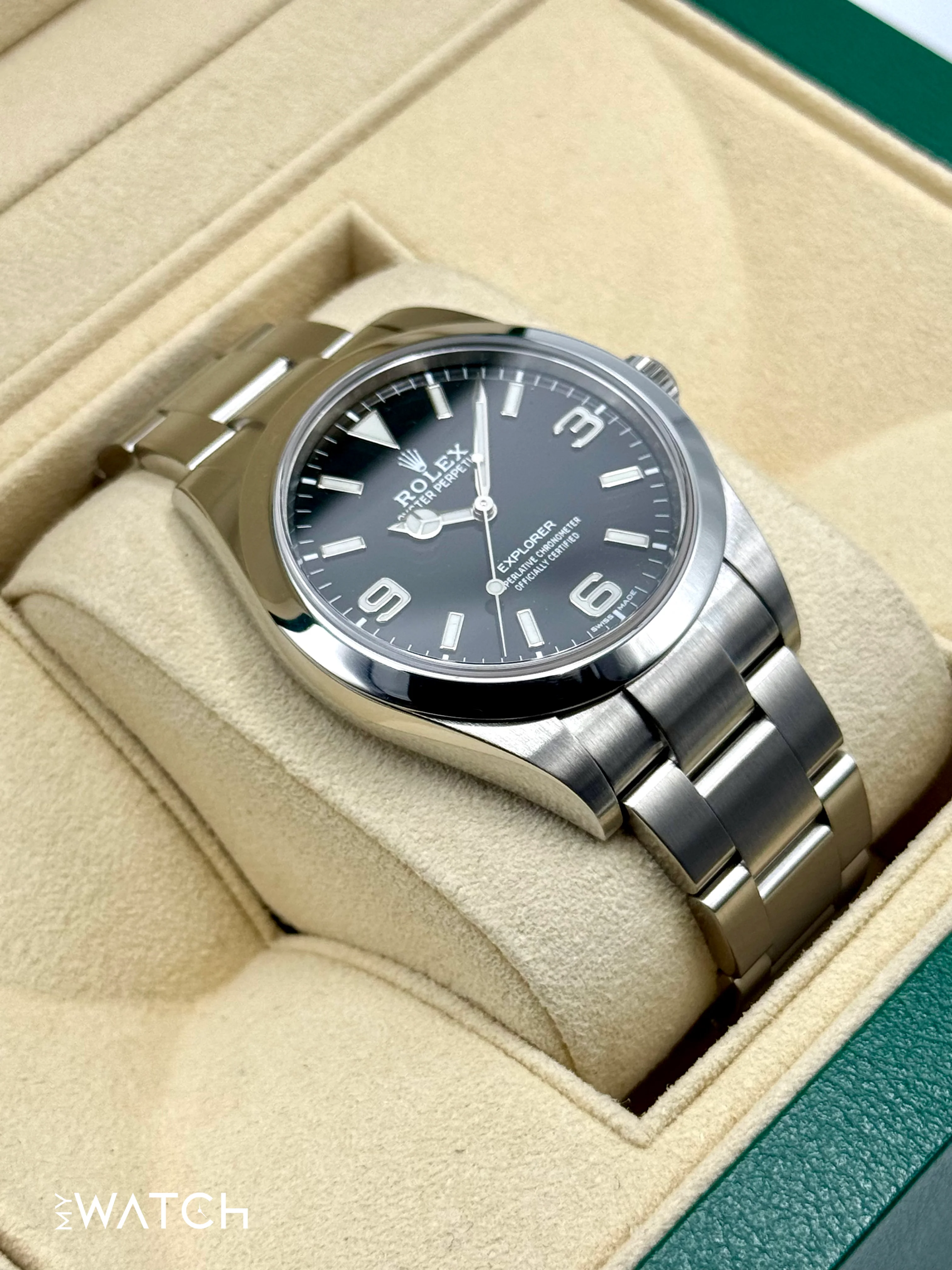 2020 Rolex Explorer 39mm 214270 Stainless Steel Black Dial - Image 6
