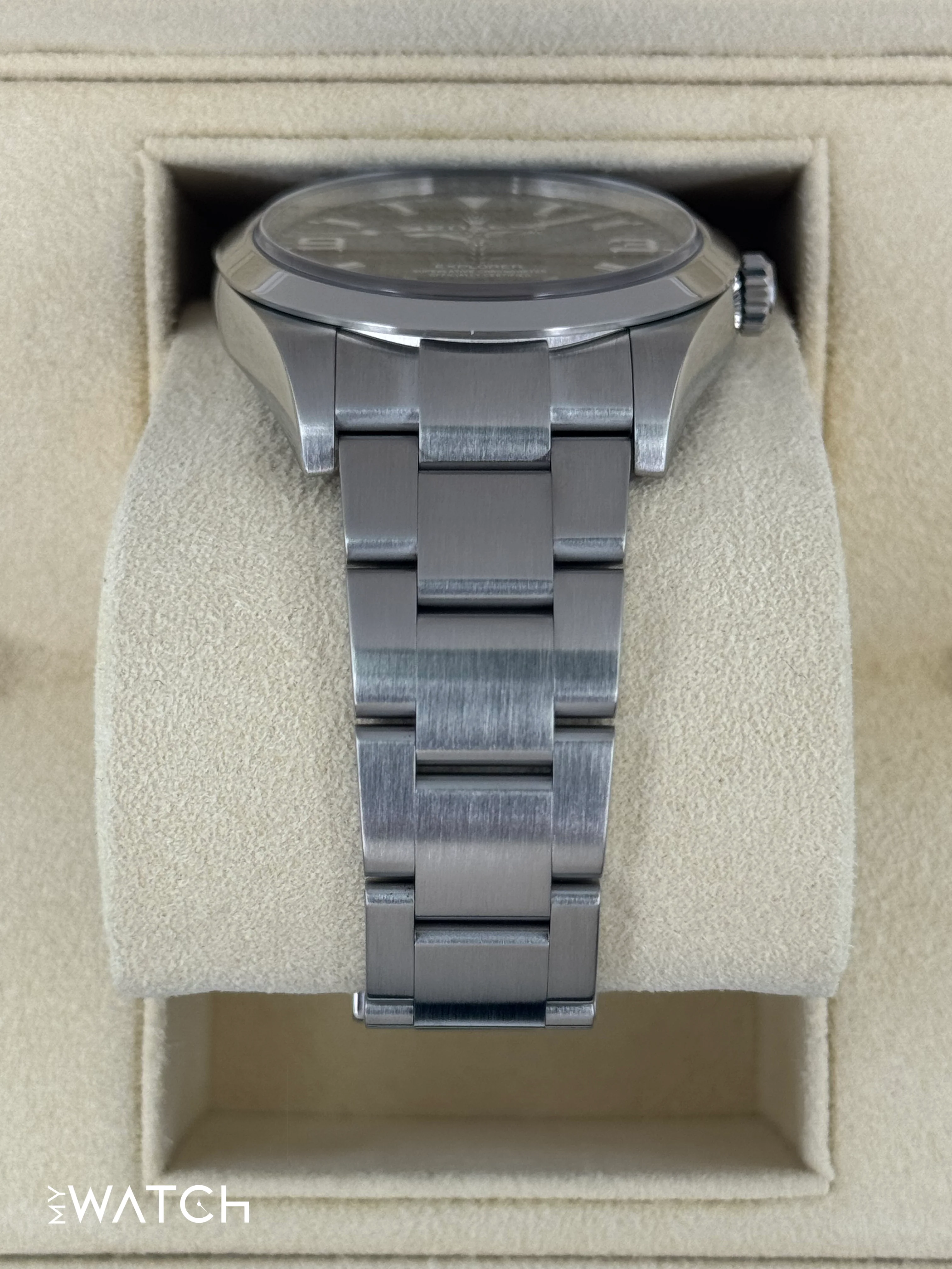 2020 Rolex Explorer 39mm 214270 Stainless Steel Black Dial - Image 3