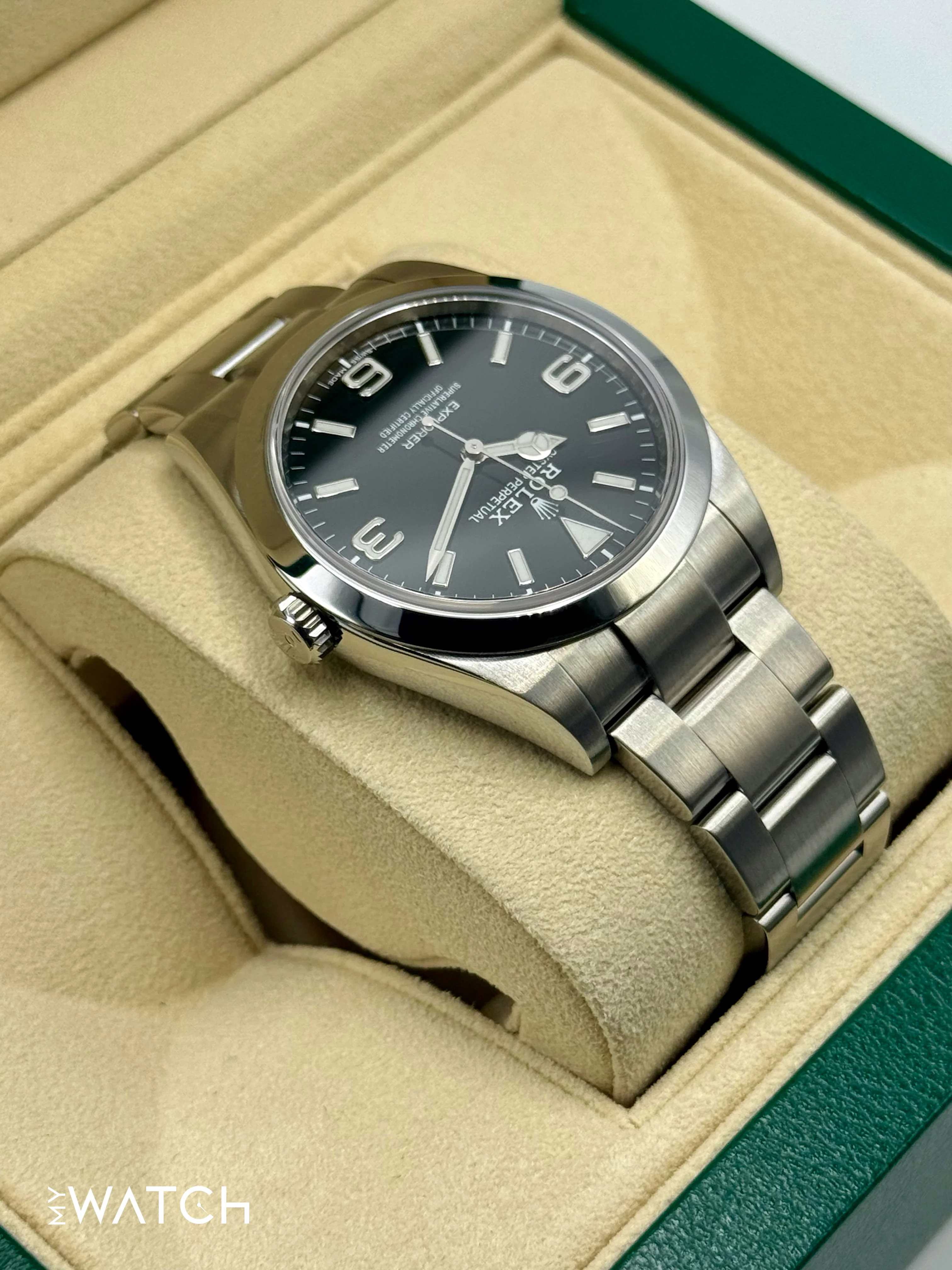 2020 Rolex Explorer 39mm 214270 Stainless Steel Black Dial - Image 8