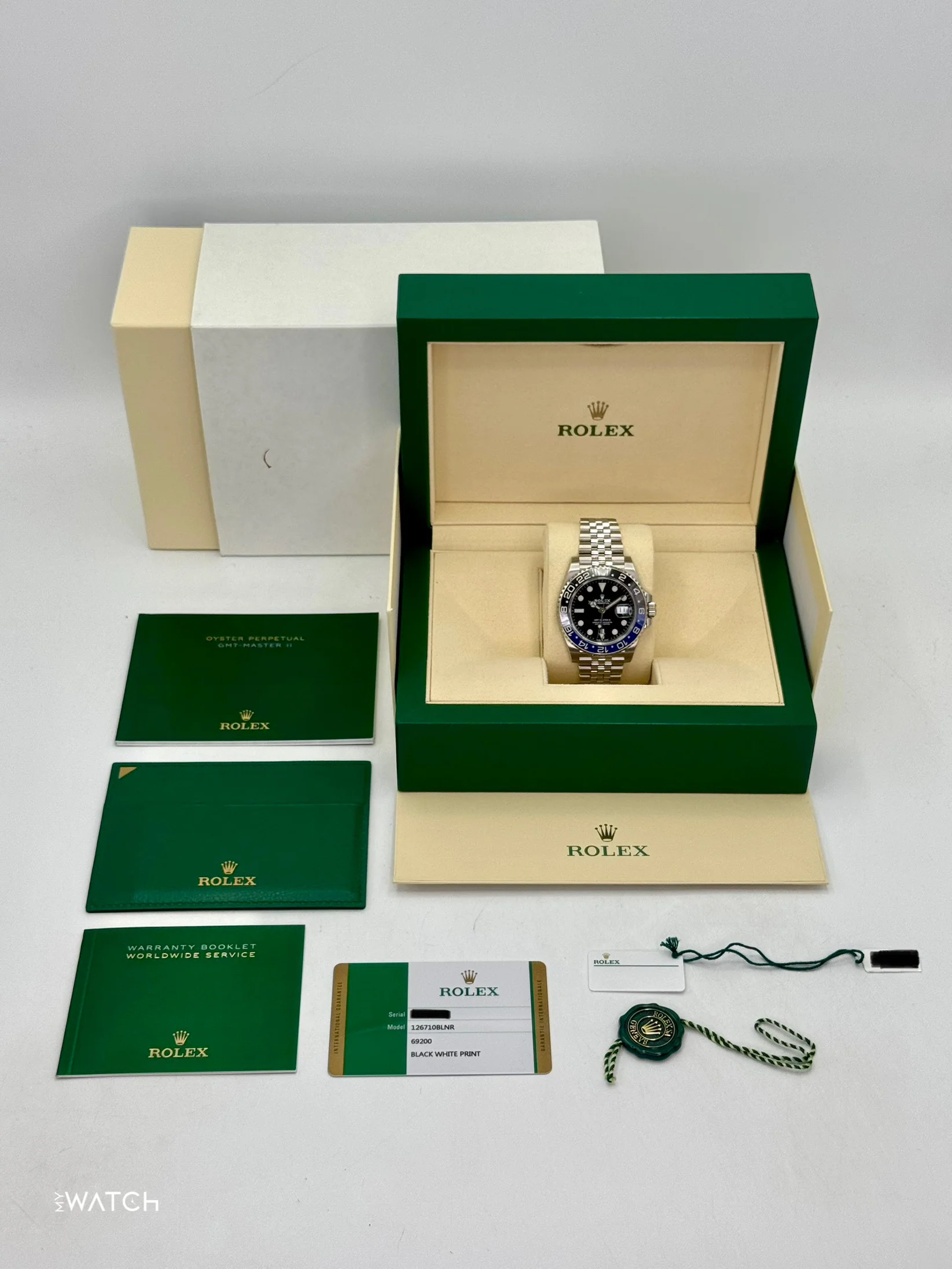 2020 Rolex GMT-Master II "Batgirl" 40mm 126710BLNR Jubilee - Image 10