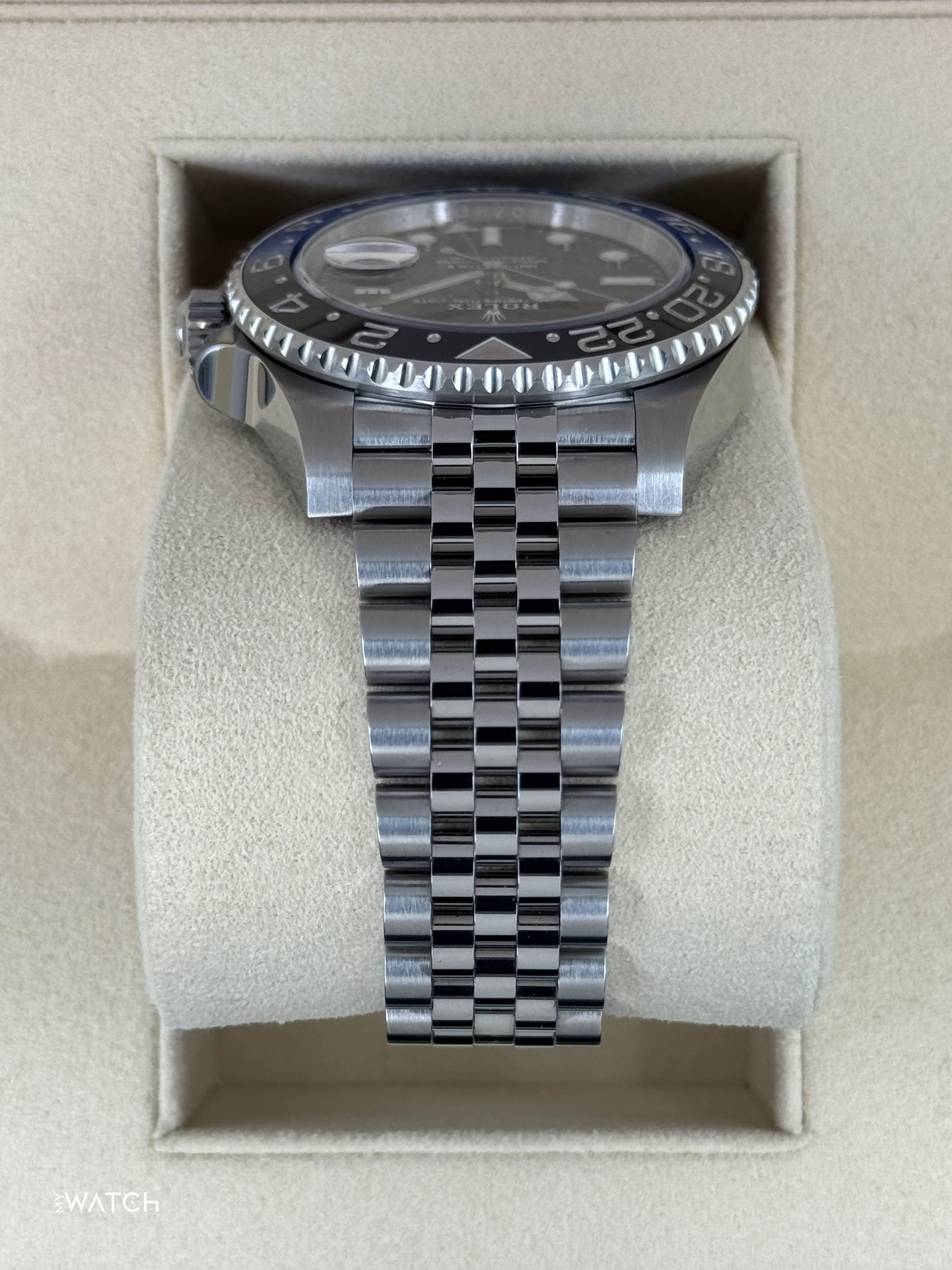 2020 Rolex GMT-Master II "Batgirl" 40mm 126710BLNR Jubilee - Image 4