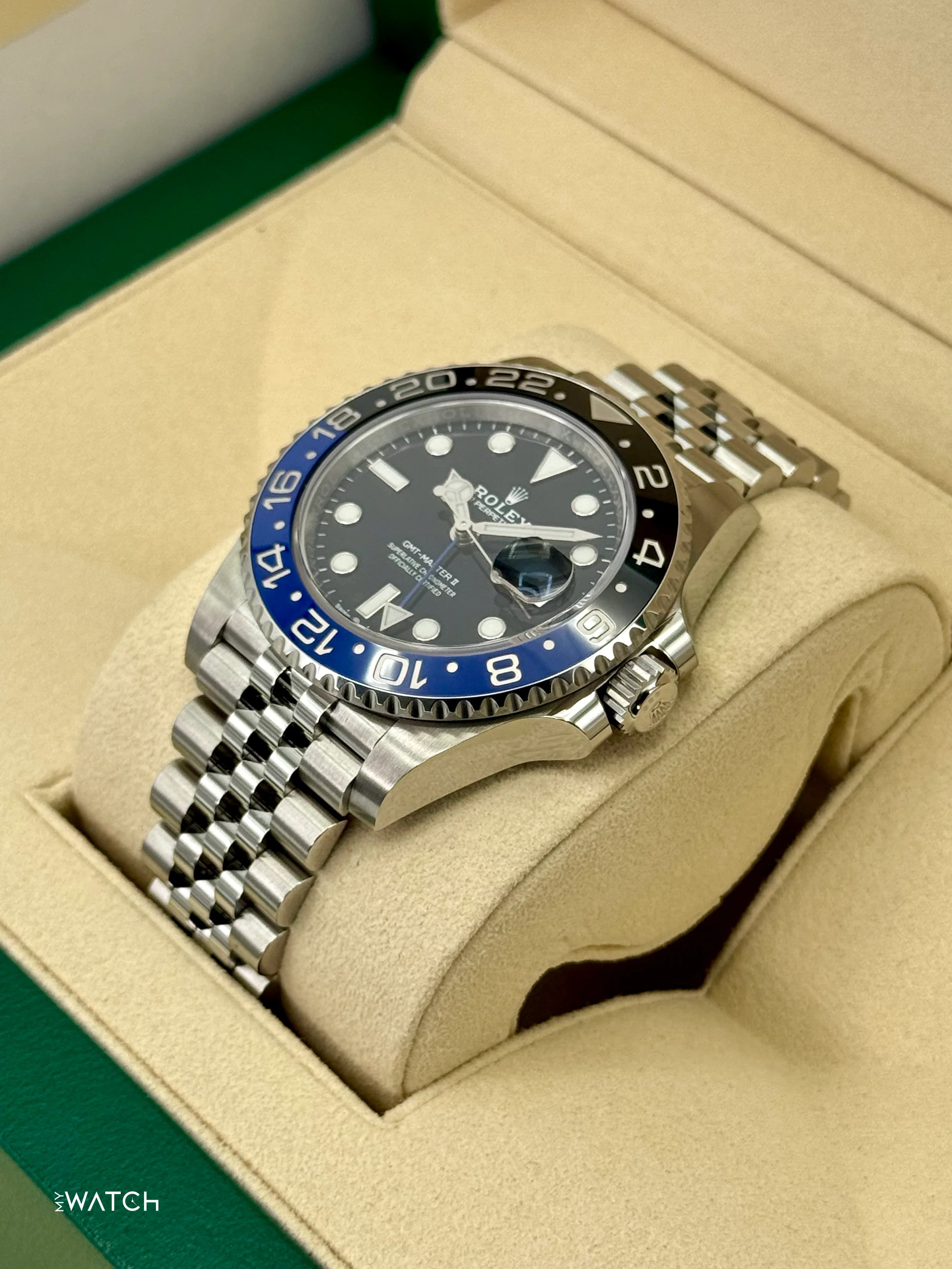 2020 Rolex GMT-Master II "Batgirl" 40mm 126710BLNR Jubilee - Image 5