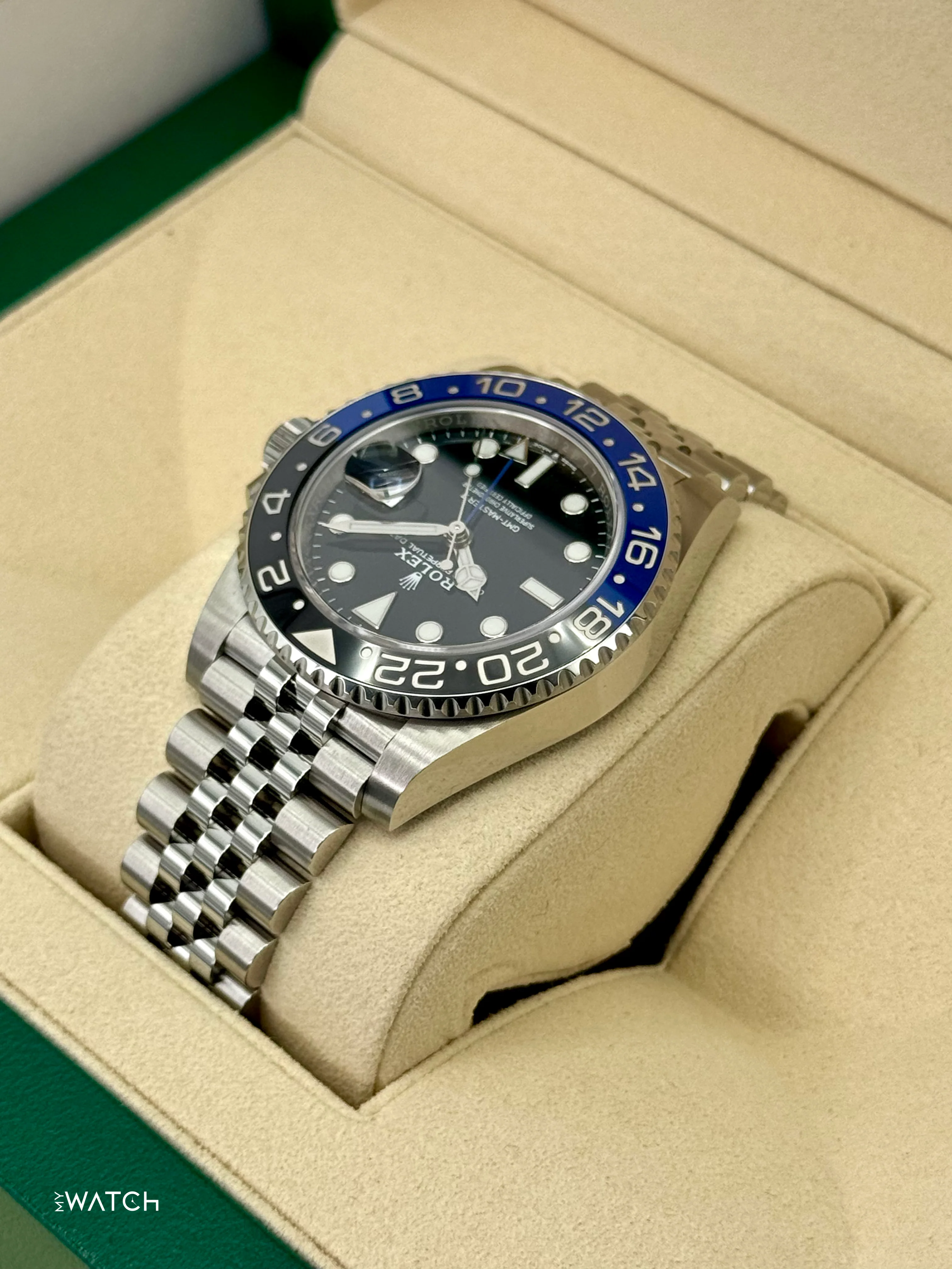 2020 Rolex GMT-Master II "Batgirl" 40mm 126710BLNR Jubilee - Image 7