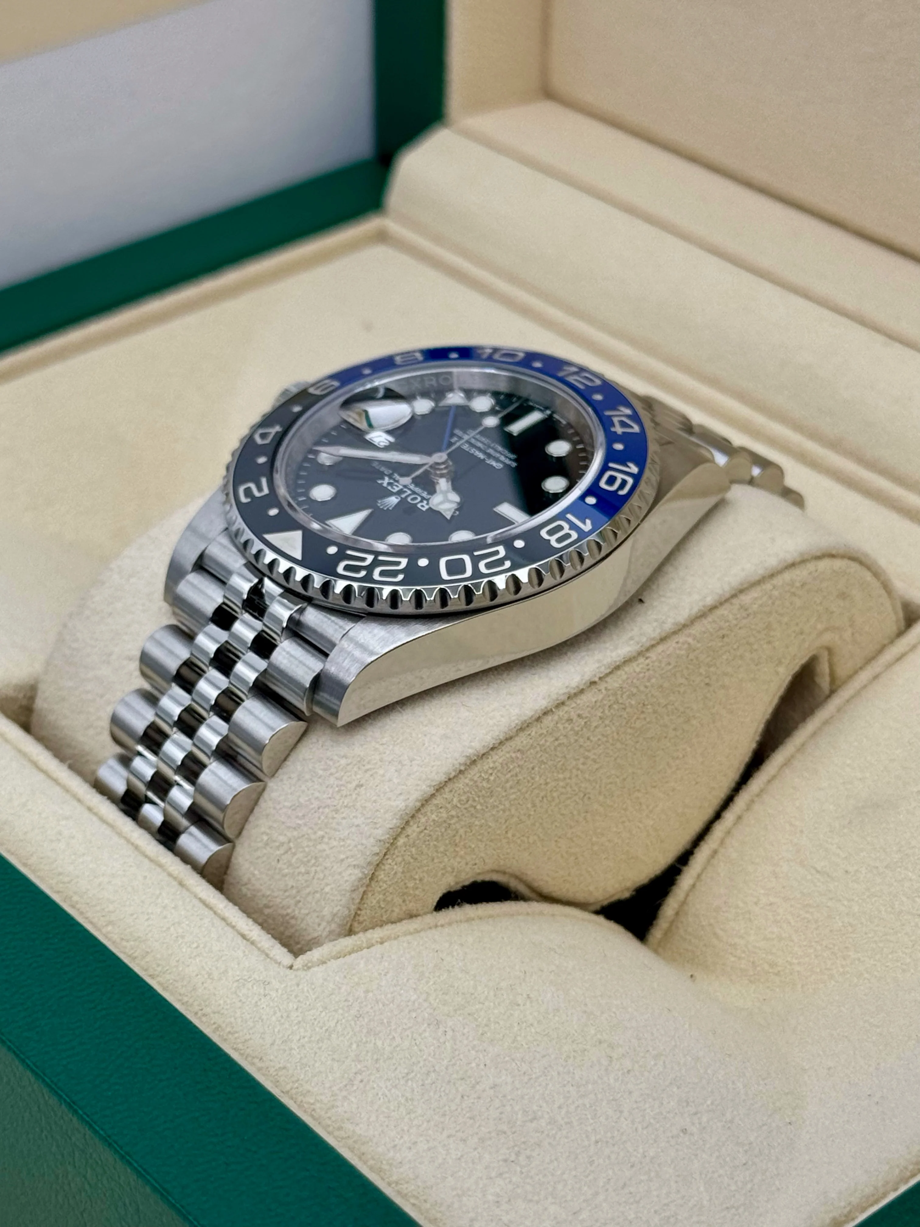 2020 Rolex GMT-Master II "Batgirl" 40mm 126710BLNR Jubilee - Image 7