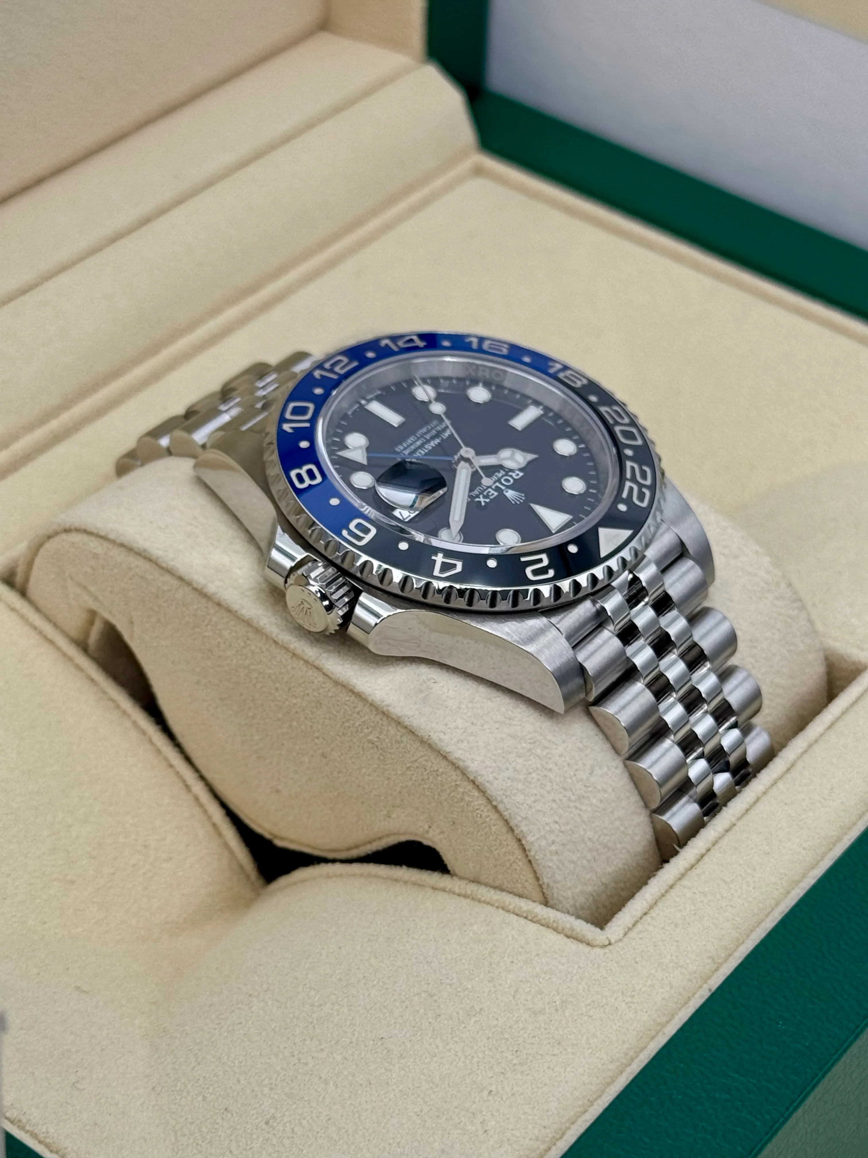 2020 Rolex GMT-Master II "Batgirl" 40mm 126710BLNR Jubilee - Image 8