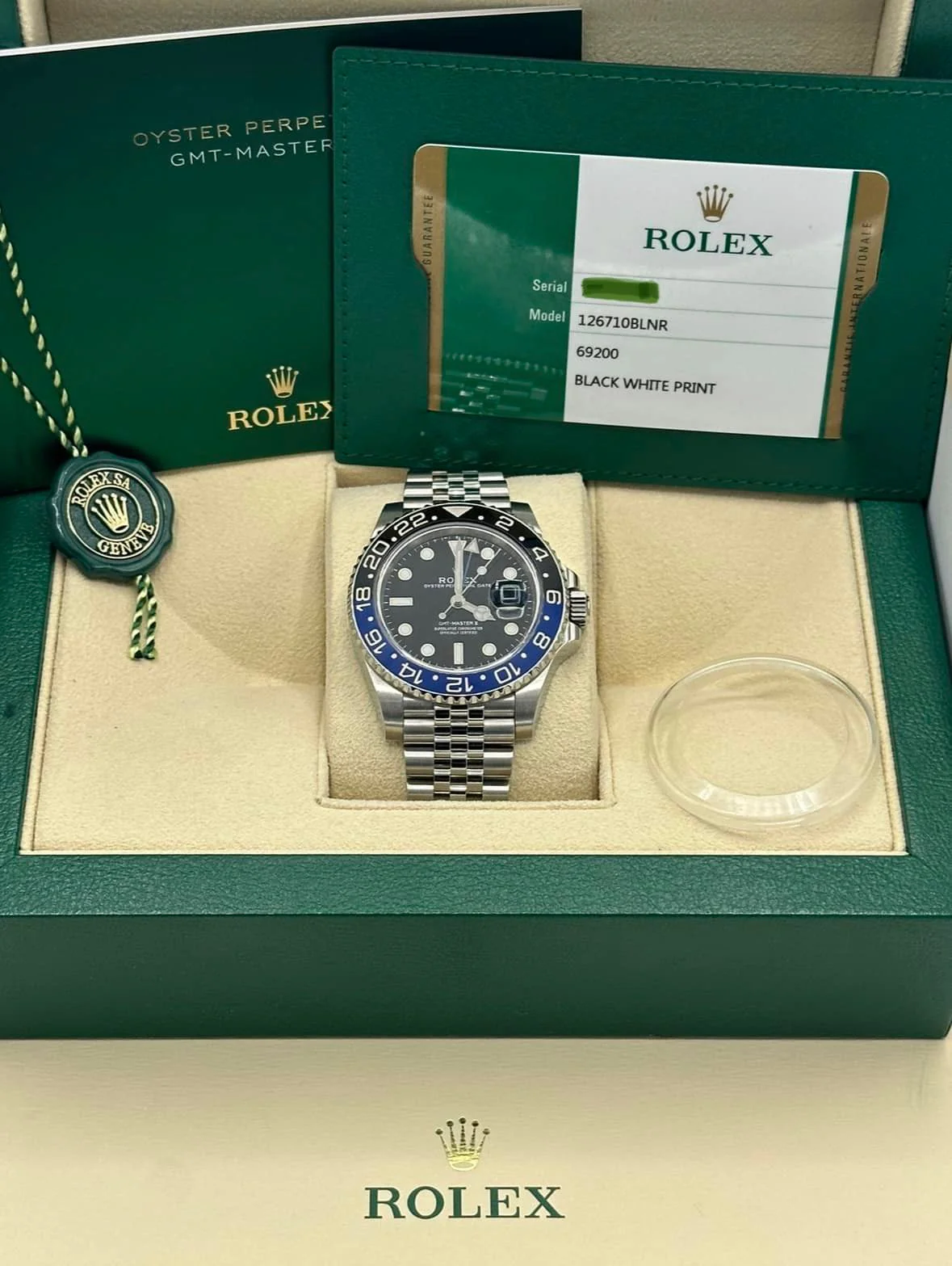 2020 Rolex GMT Master-II "Batgirl" 40mm 126710BLNR Jubilee - Image 11