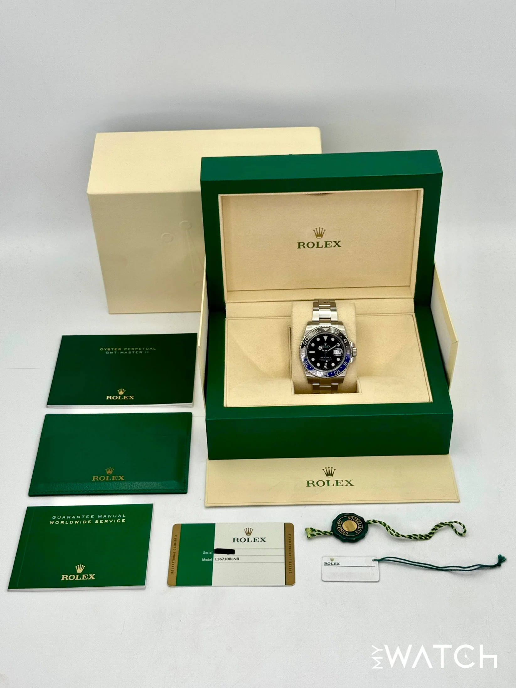 2016 Rolex GMT-Master II "Batman" 40mm 116710BLNR Oyster - Image 10