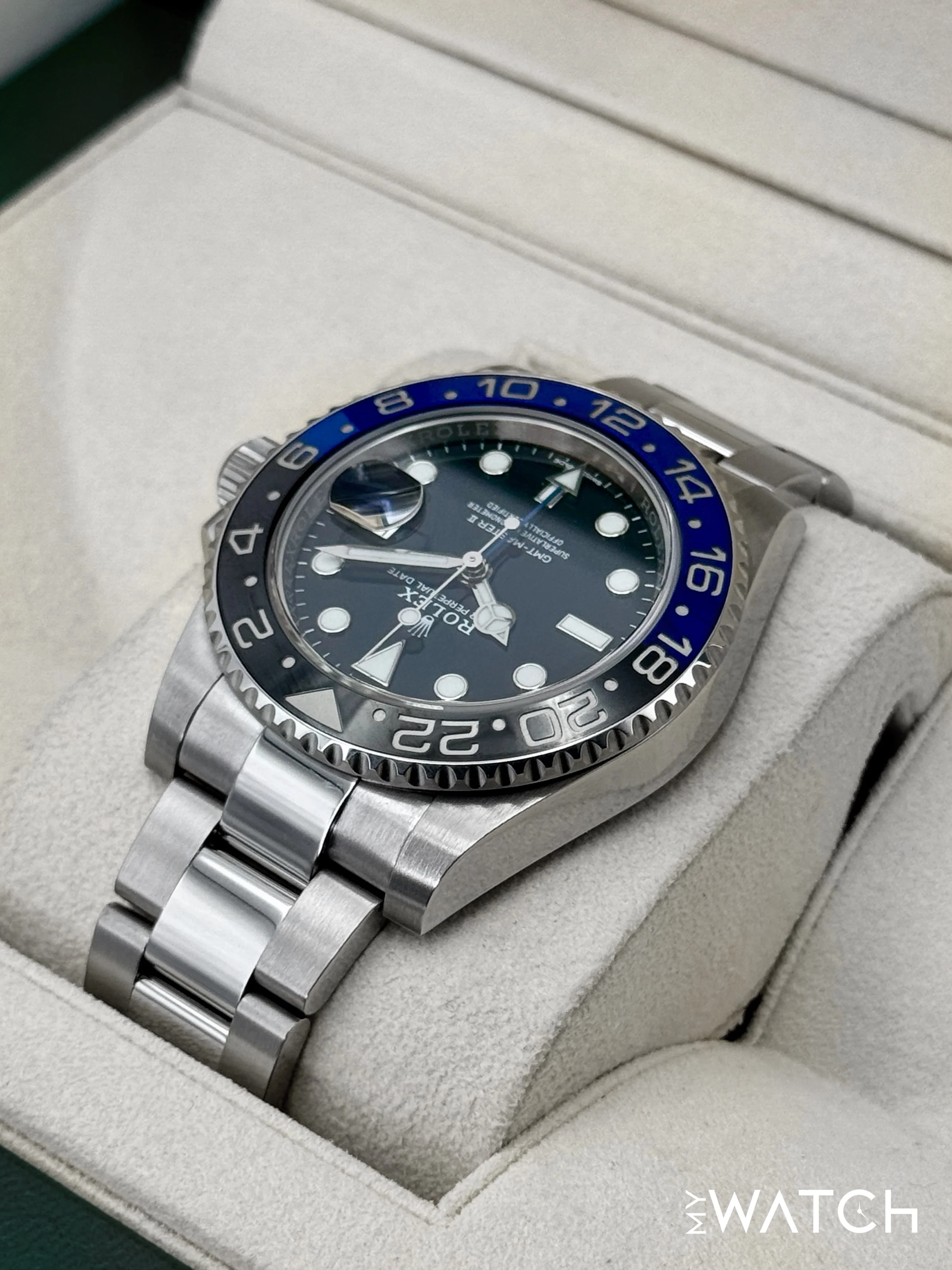 2016 Rolex GMT-Master II "Batman" 40mm 116710BLNR Oyster - Image 7