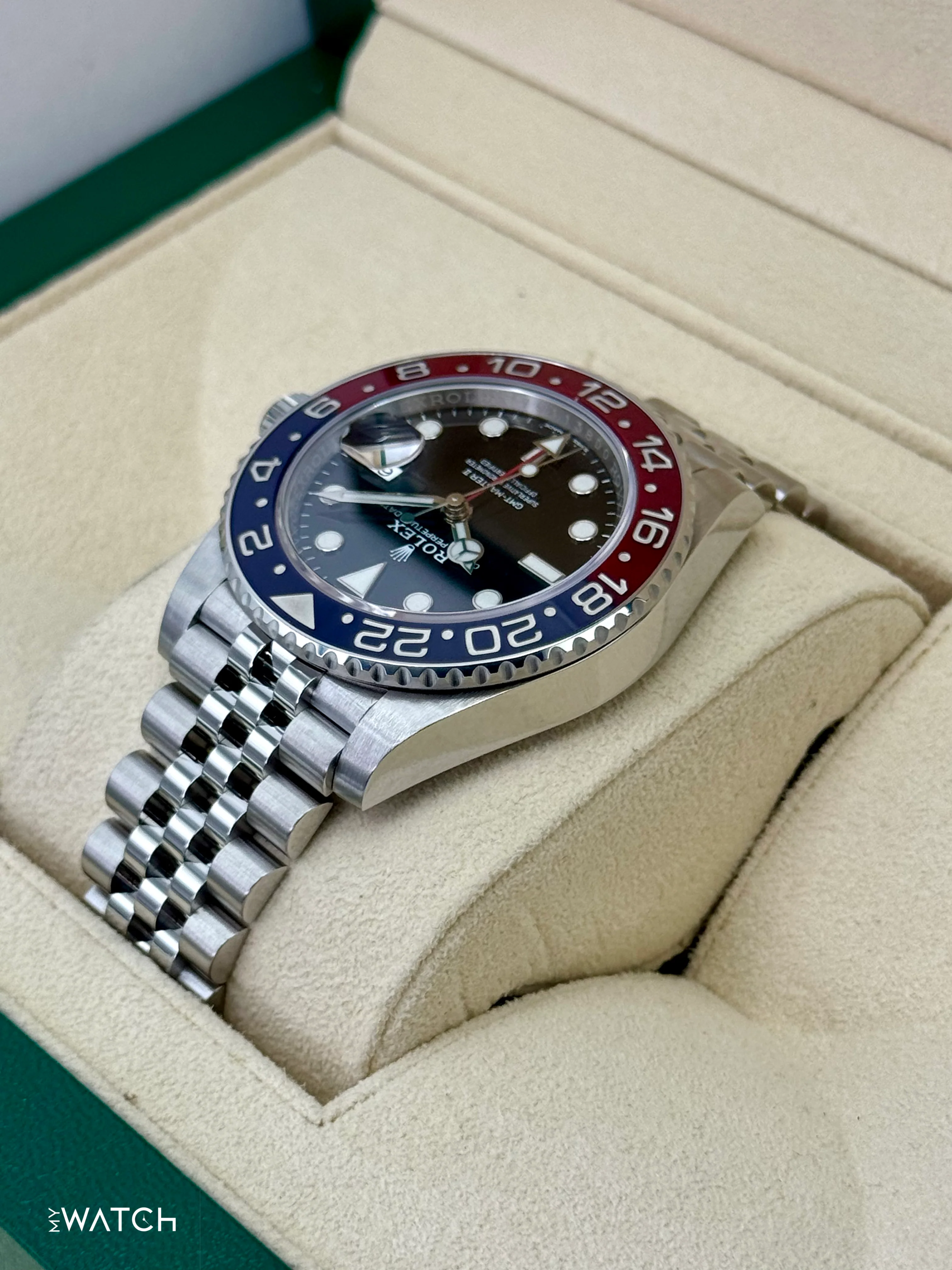 2020 Rolex GMT-Master II "Pepsi" 40mm 126710BLRO Jubilee (BOTH BRACELETS) - Image 7