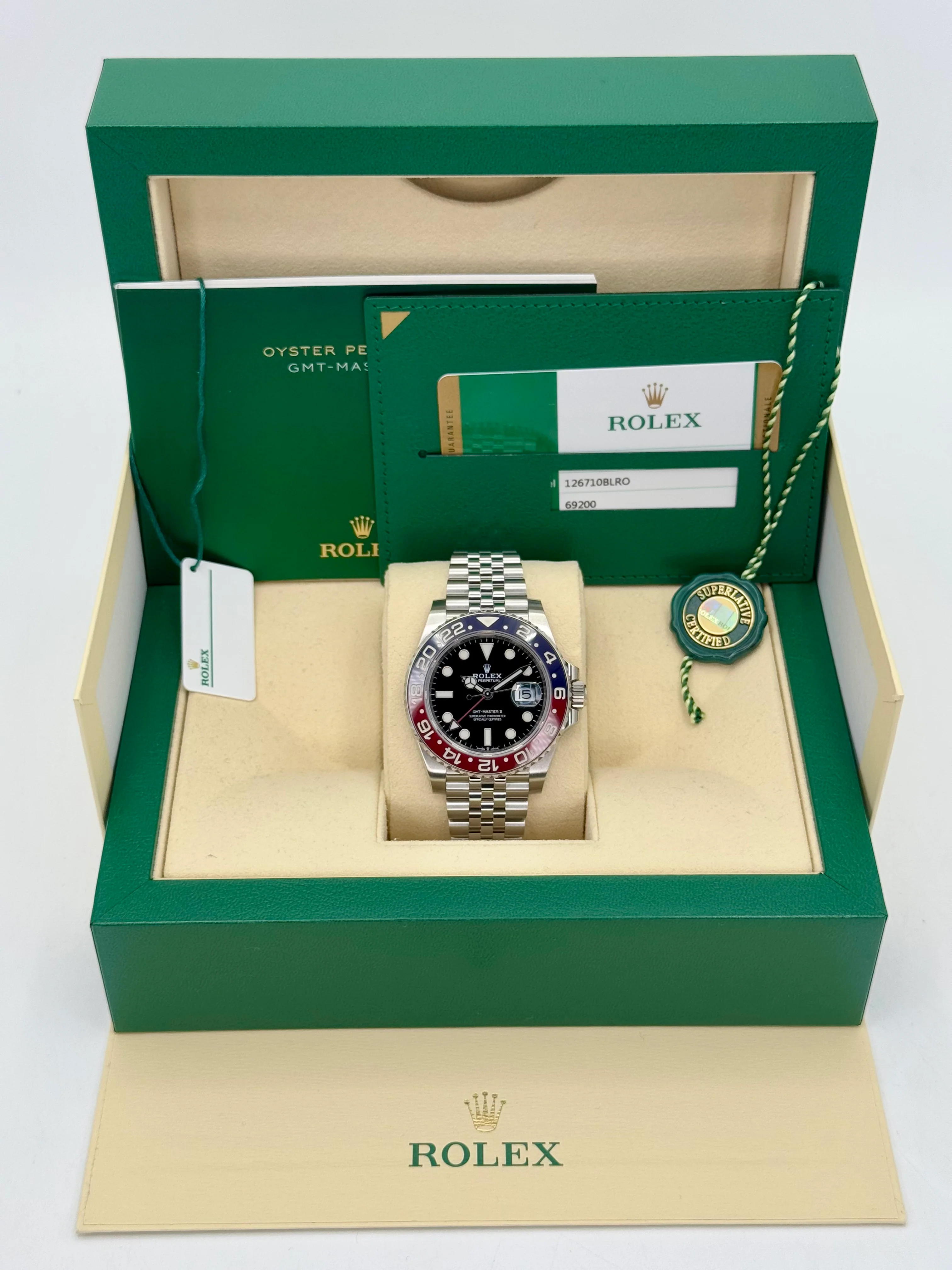 2020 Rolex GMT Master-II "Pepsi" 40mm 126710BLRO Jubilee - Image 11
