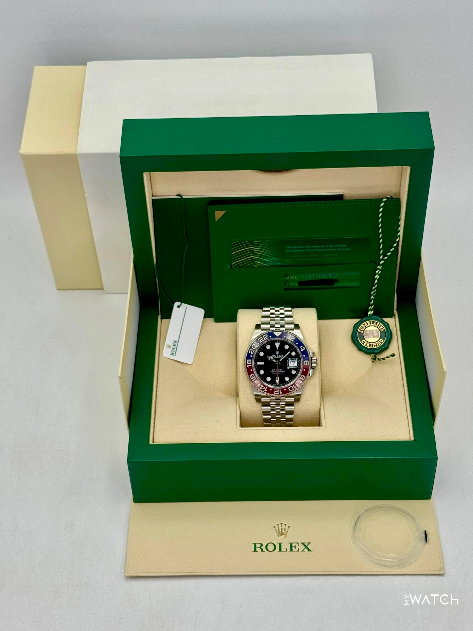 2020 Rolex GMT-Master II "Pepsi" 40mm 126710BLRO Jubilee - Image 9