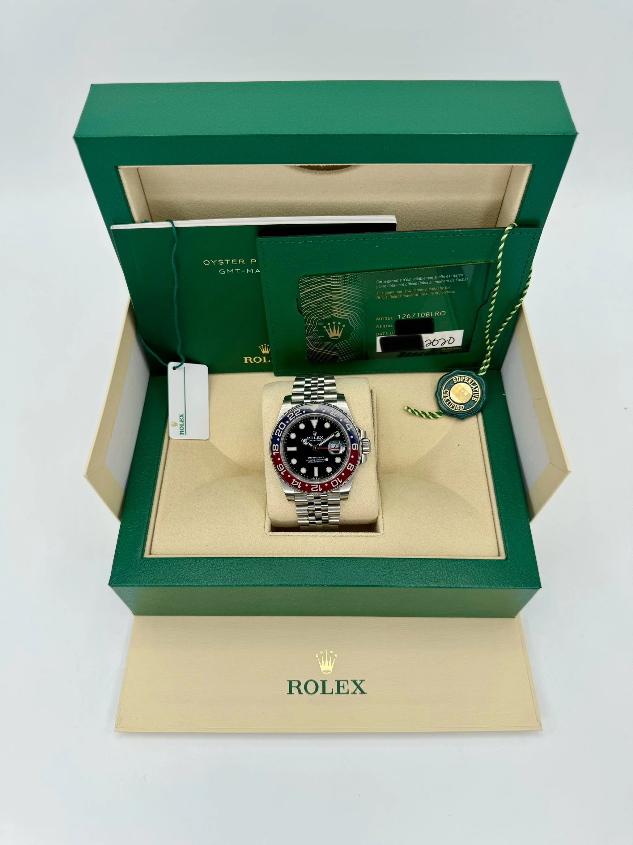 2020 Rolex GMT-Master II "Pepsi" 40mm 126710BOLRO Jubilee - Image 11