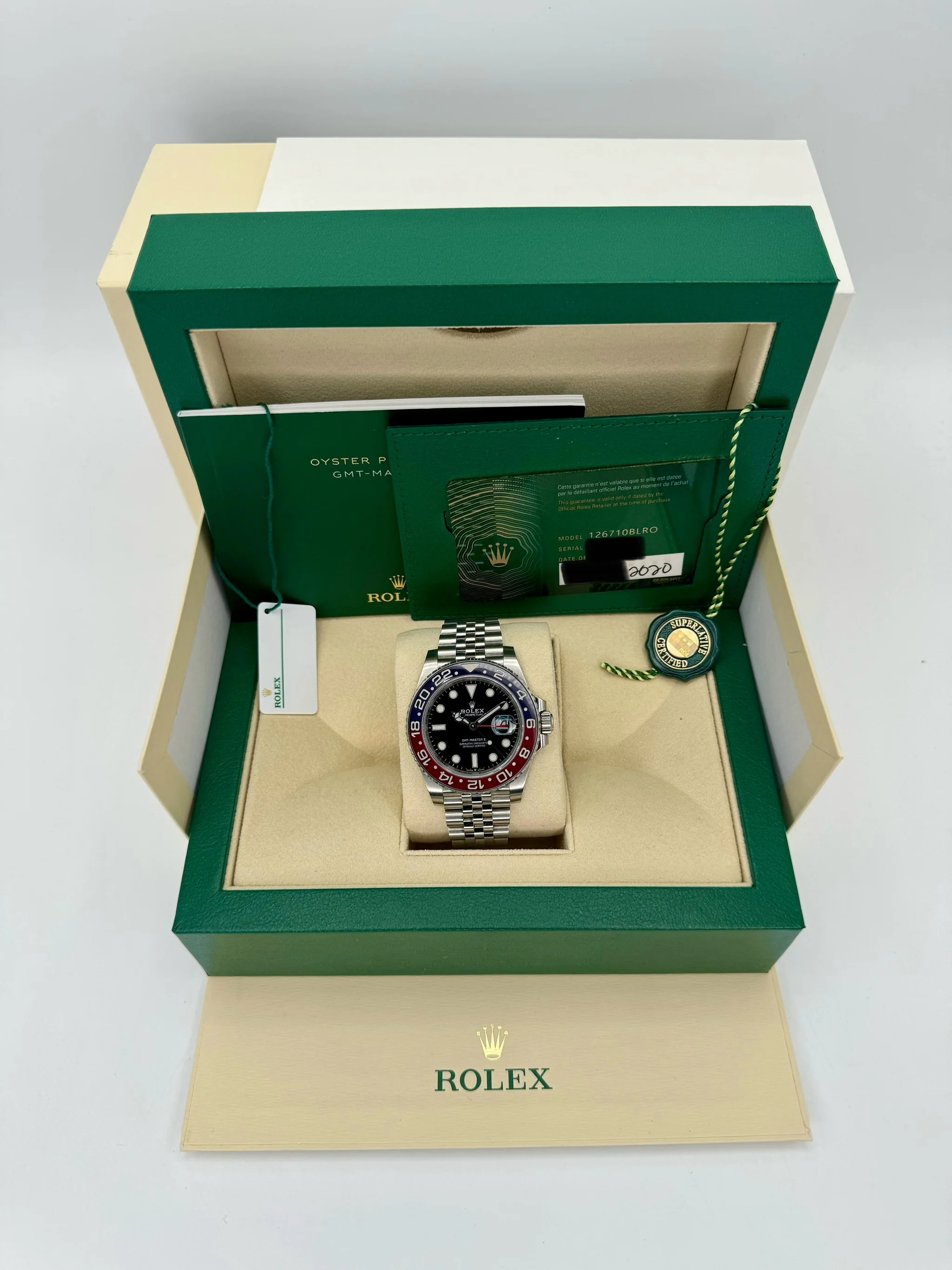 2020 Rolex GMT-Master II "Pepsi" 40mm 126710BOLRO Jubilee - Image 12