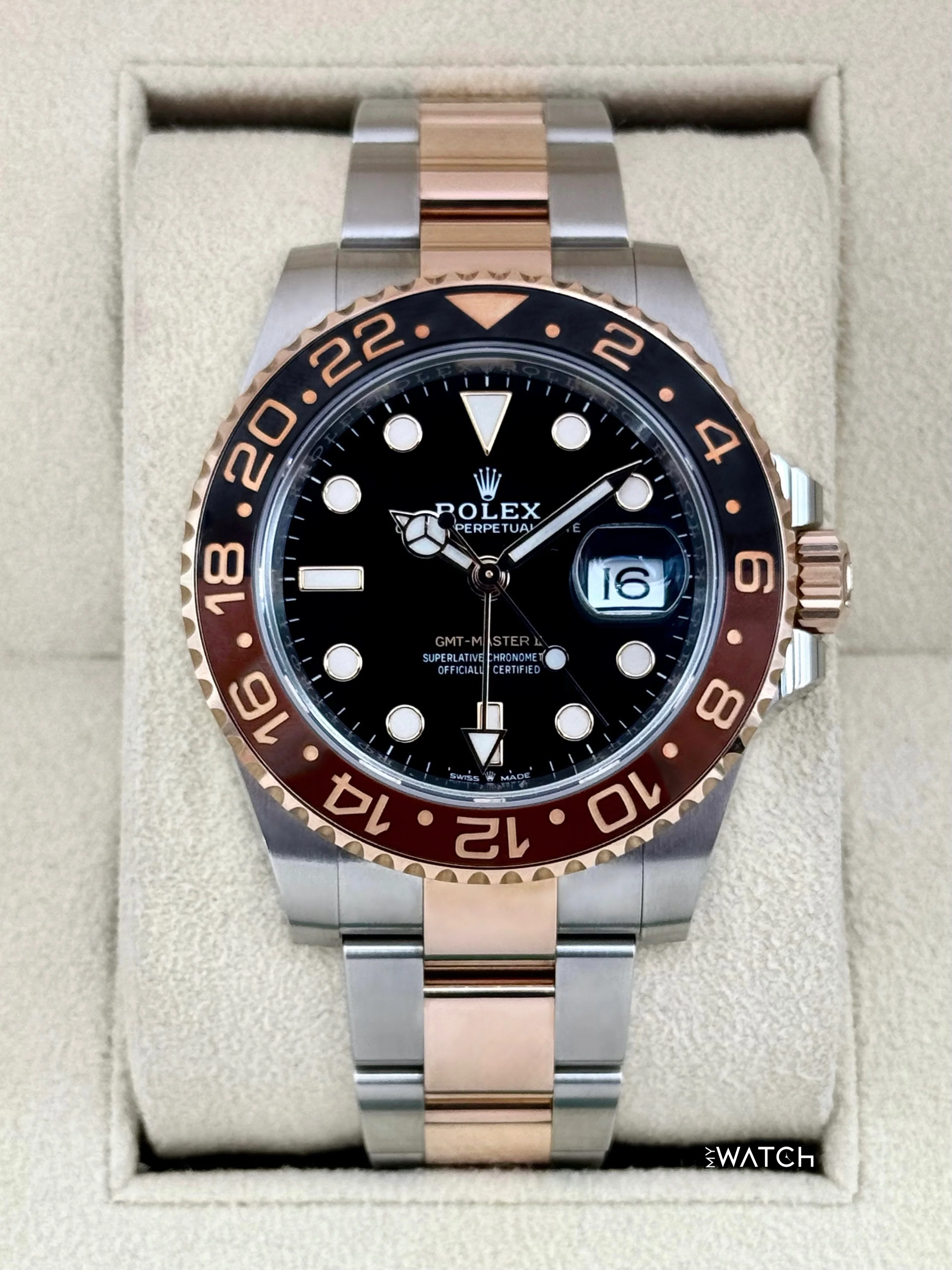 2020 Rolex GMT-Master II "Rootbeer" 40mm 126711CHNR Two-Tone - Image 2