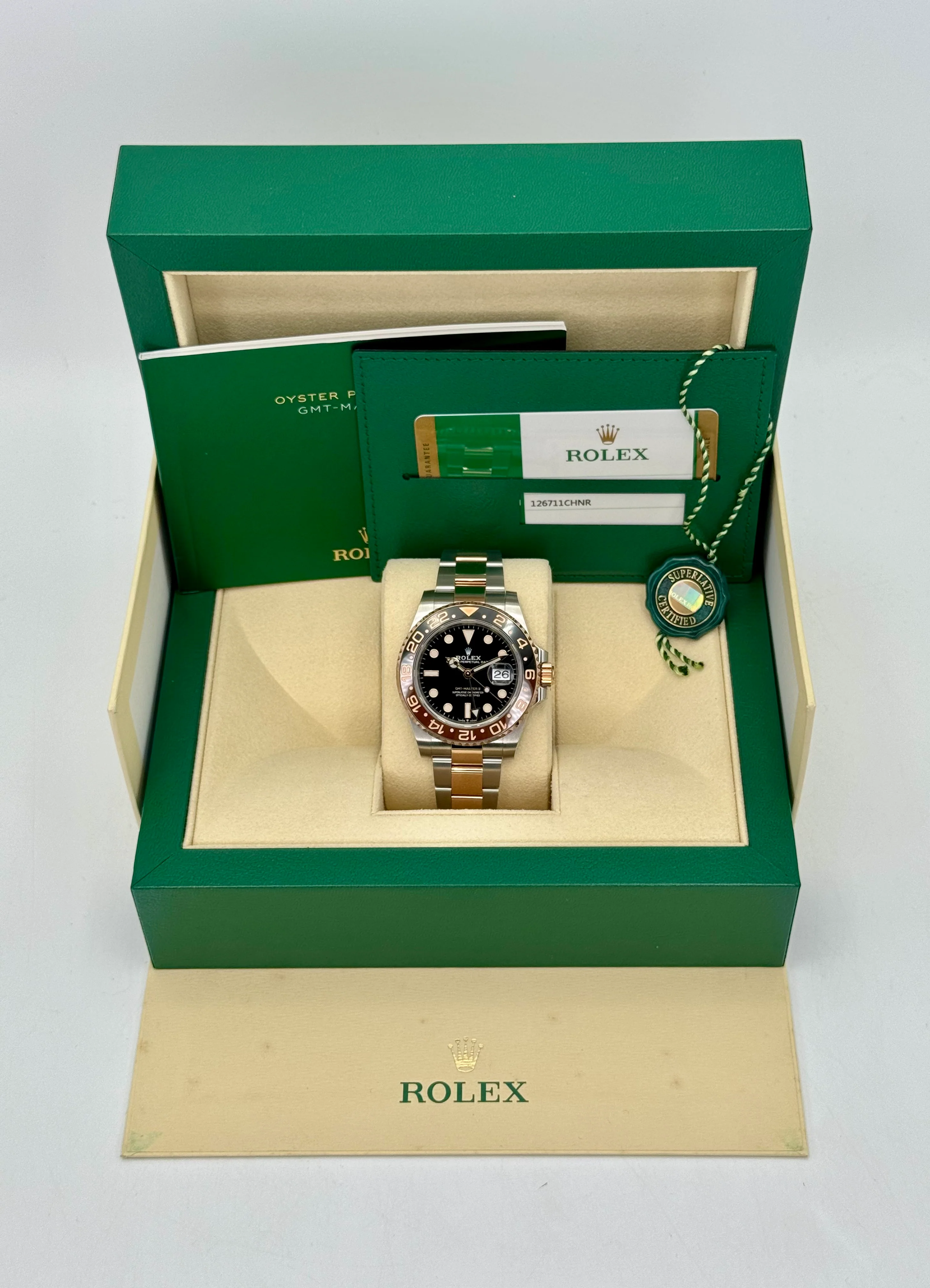2020 Rolex GMT-Master II "Rootbeer" 40mm 126711CHNR Two-Tone - Image 11