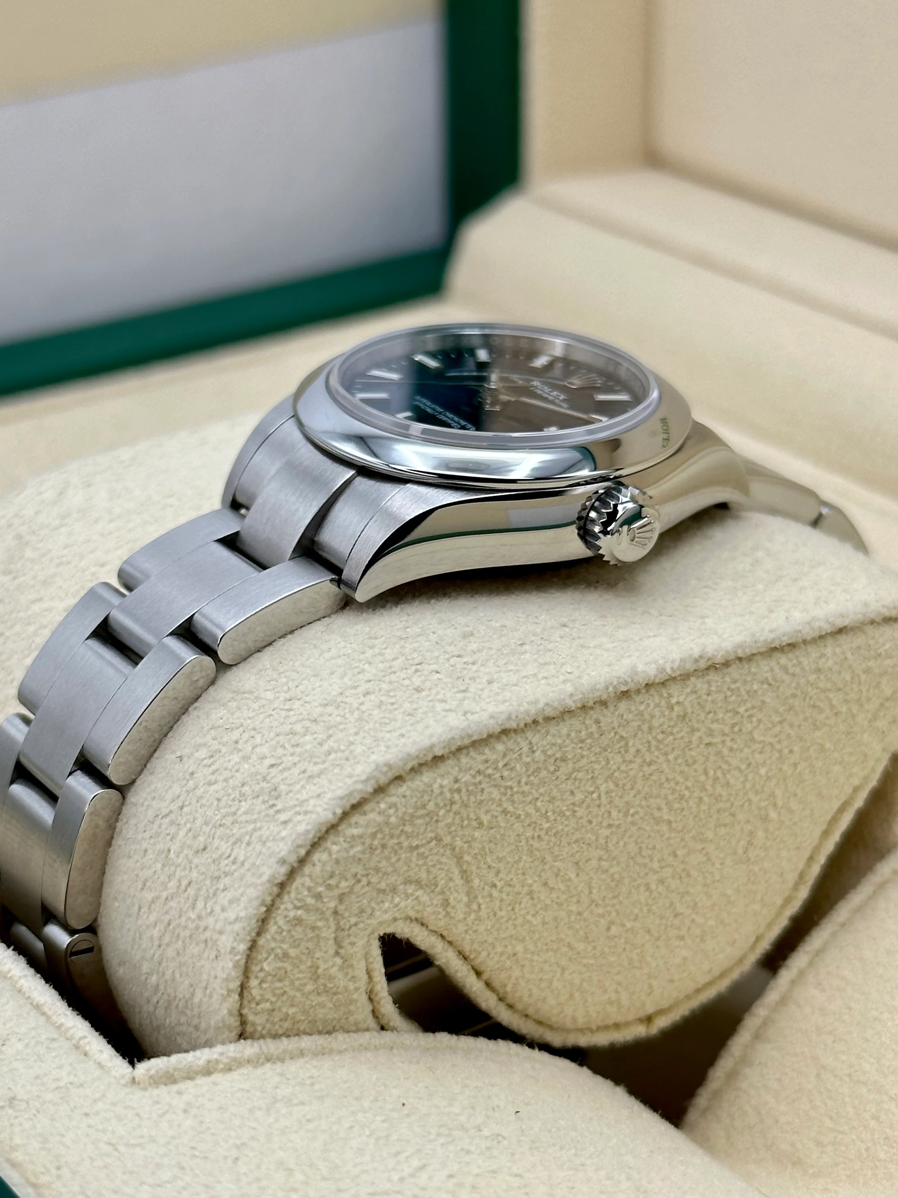 2023 Rolex Ladies Oyster Perpetual 28mm 276200 Oyster Blue Dial - Image 5