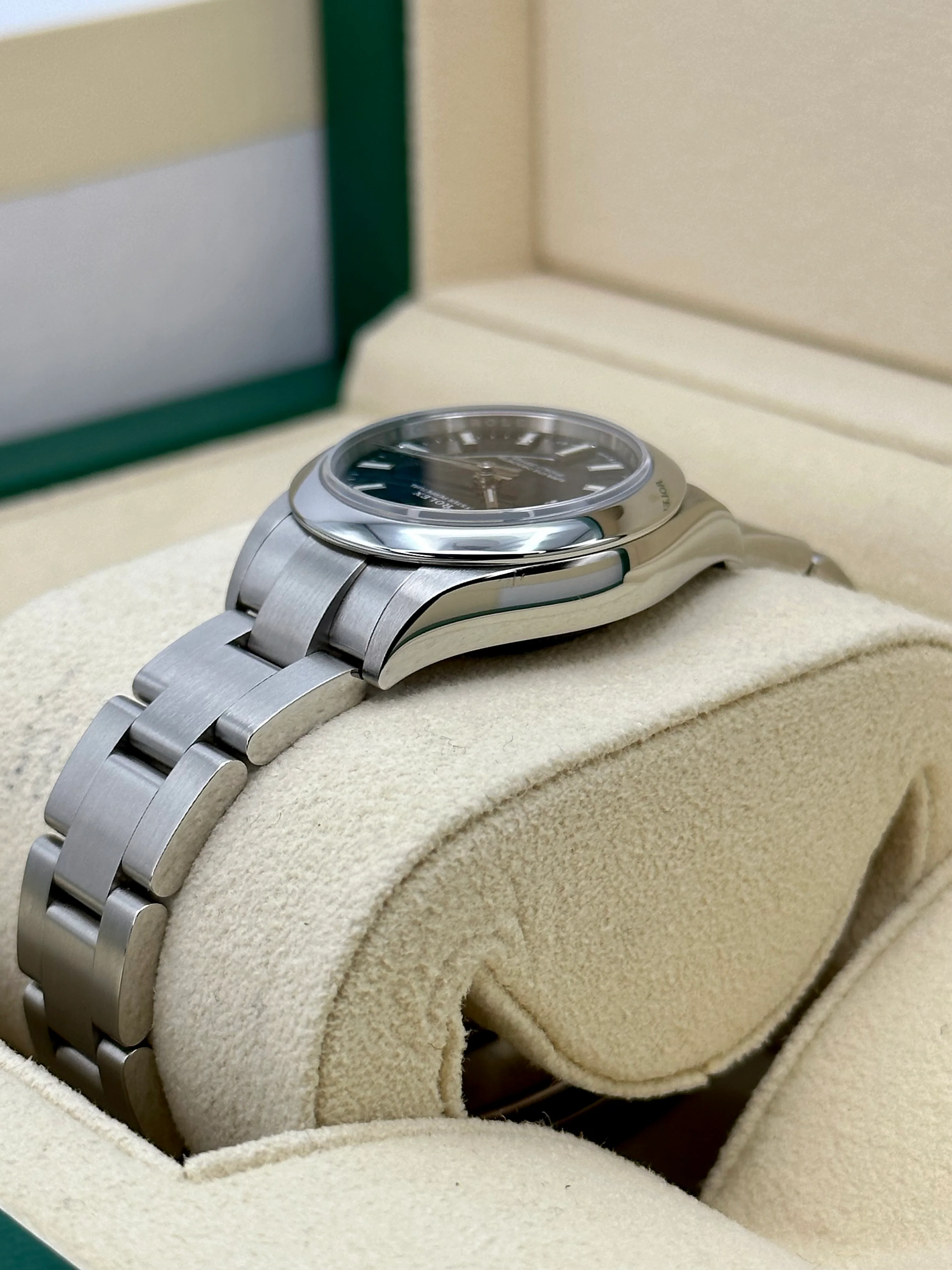 2023 Rolex Ladies Oyster Perpetual 28mm 276200 Oyster Blue Dial - Image 7
