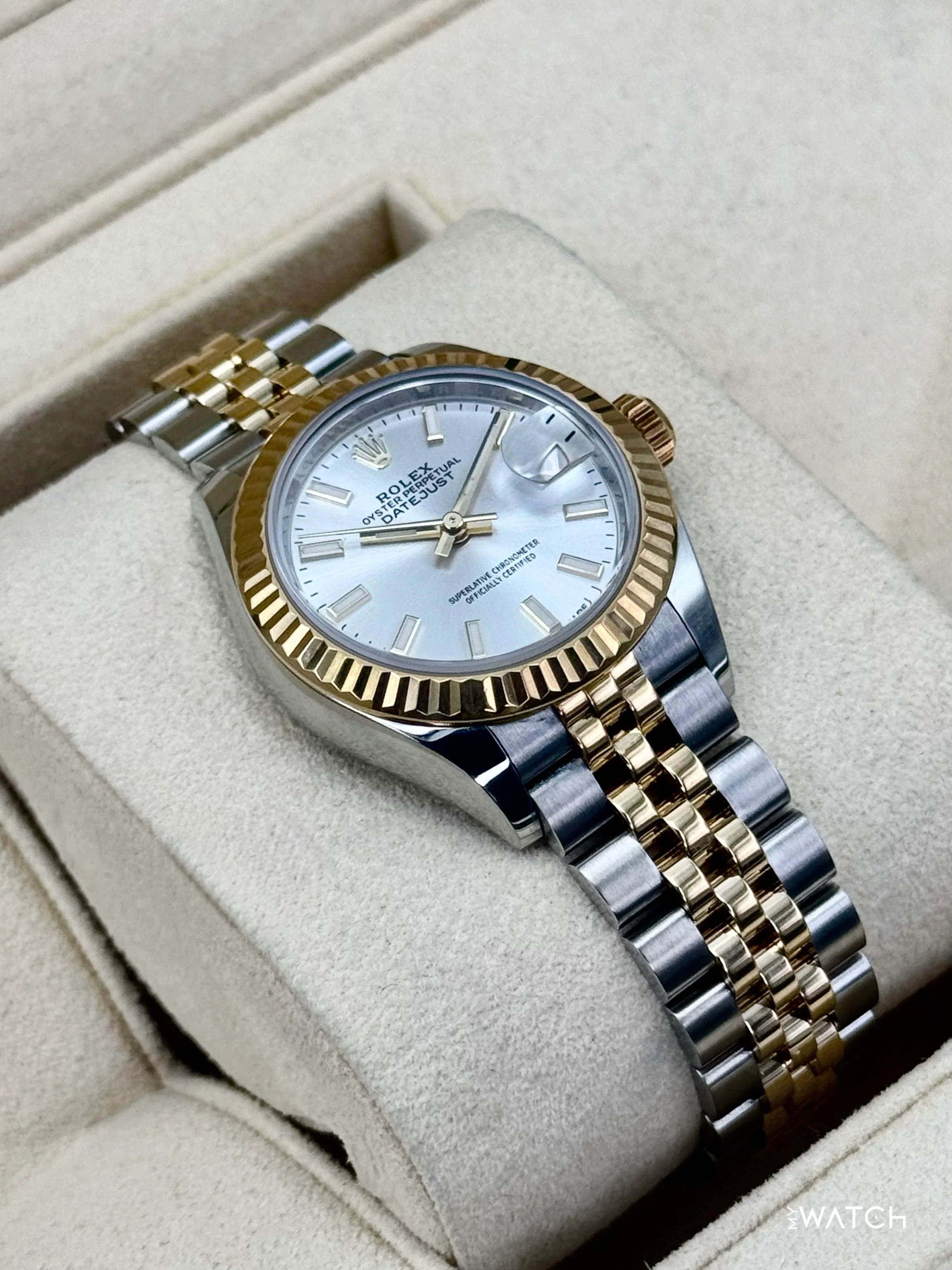 2020 Rolex Lady Datejust 28mm 279173 Two-Tone Jubilee Silver Dial - Image 6