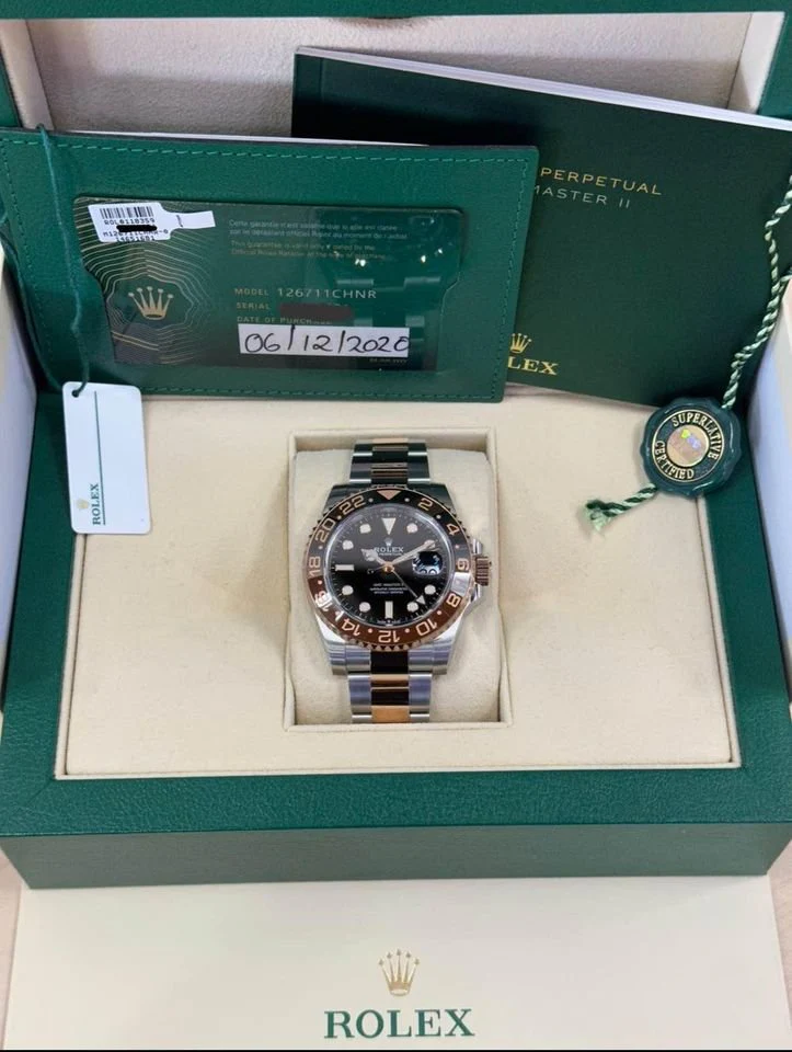 New 2020 Rolex GMT-Master II "Rootbeer" 40mm 126711CHNR Two-Tone - Image 7