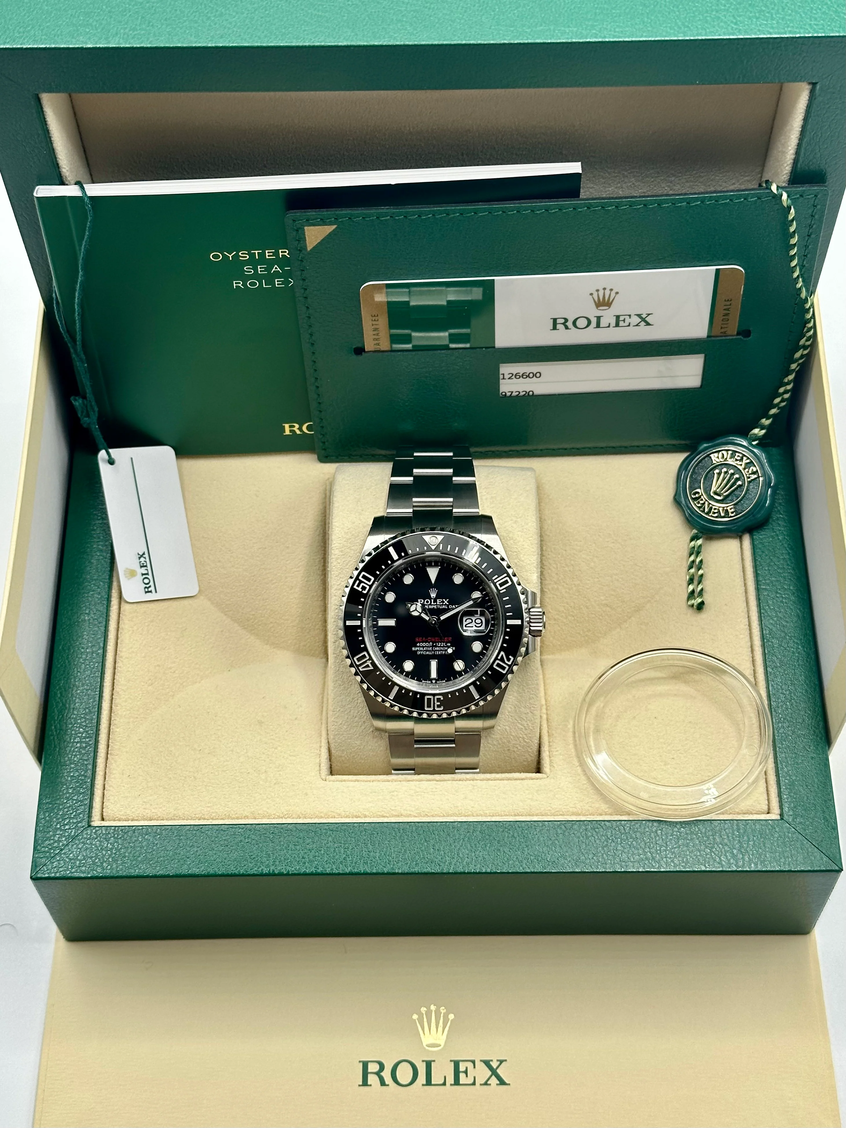 2020 Rolex Sea-Dweller 43mm 126600 Black Dial - Image 11