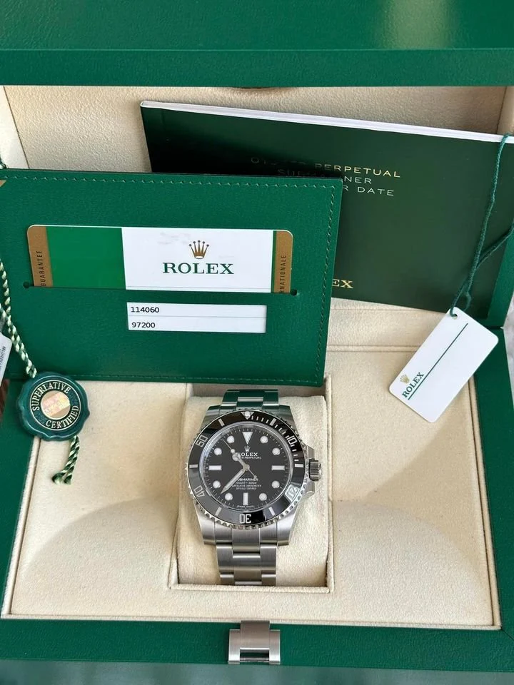 2020 Rolex Submariner 40mm 114060 Stainless Steel Black Dial - Image 5